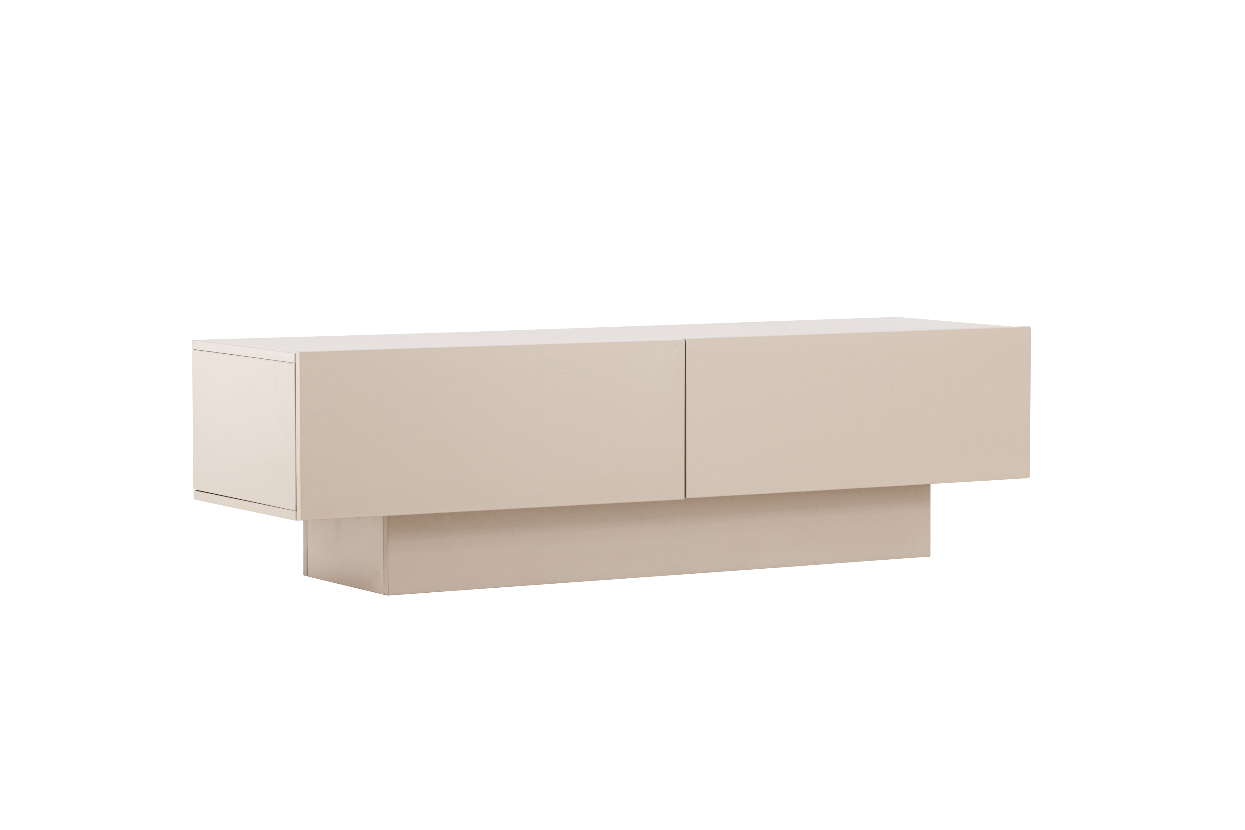 Venture Home Cuenca TV-Bänk Beige/Black 160cm
