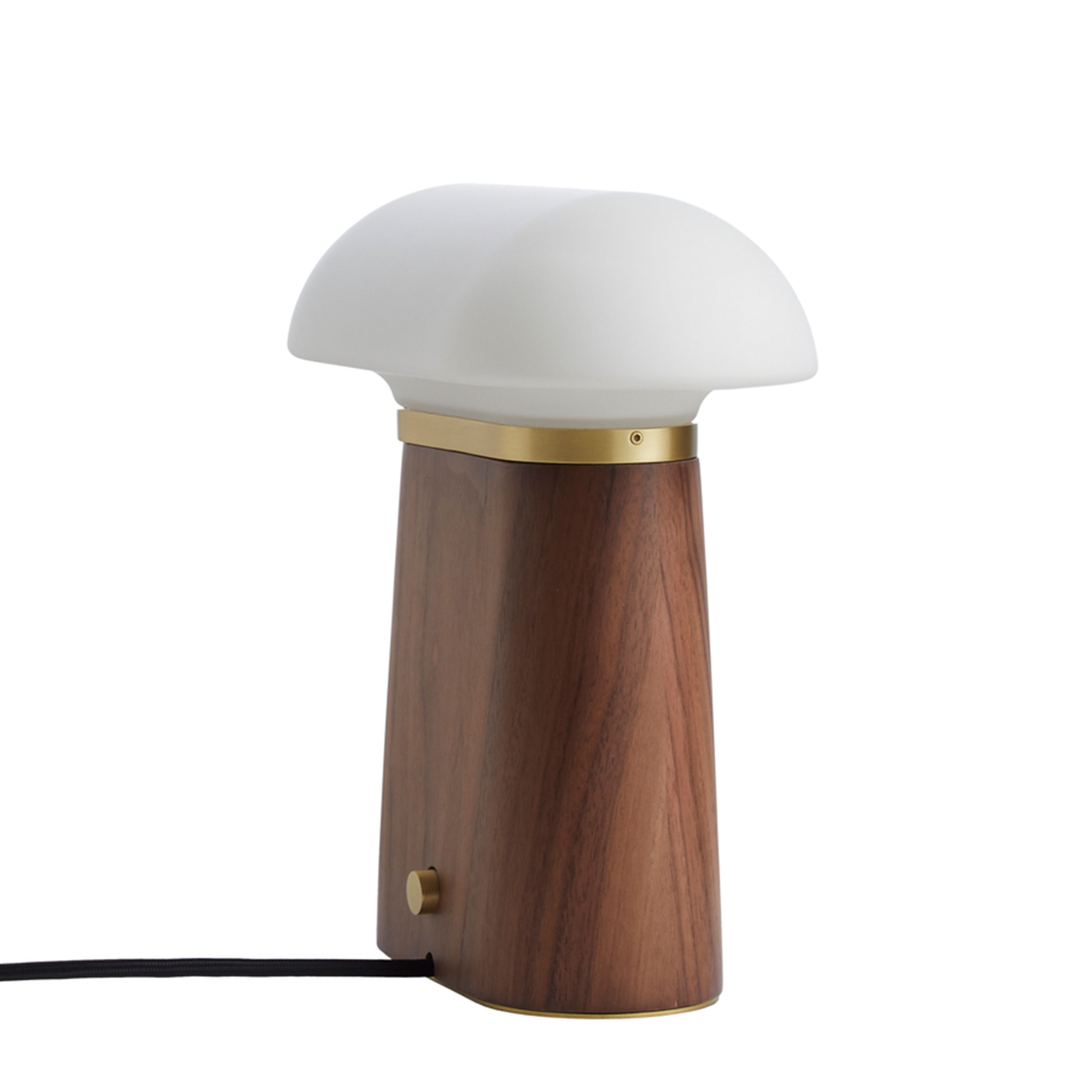 Woud Nova Bordlampe Valnøtt 27 cm