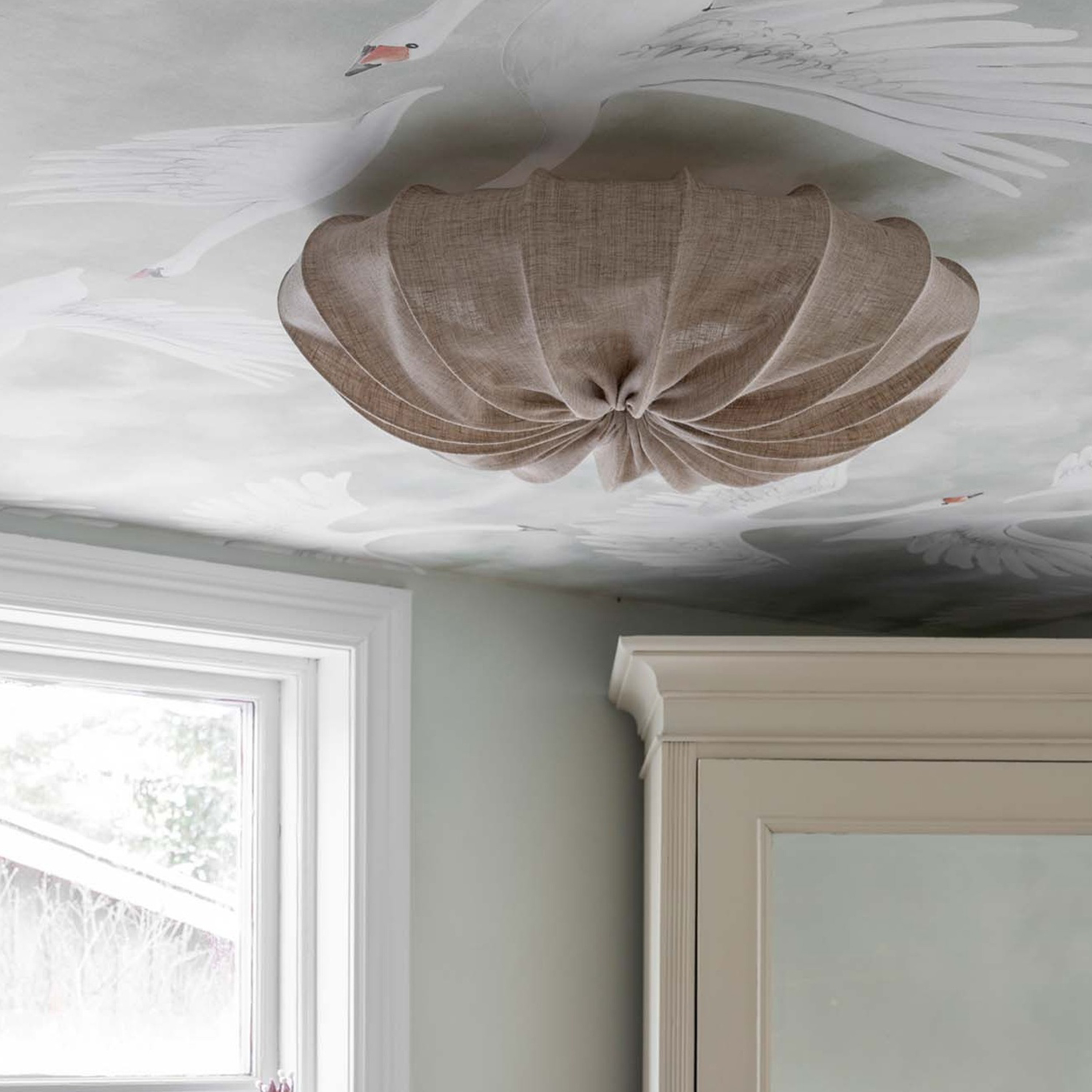 Watt &amp; Veke Anna Plafond Linskjørt Natur 60