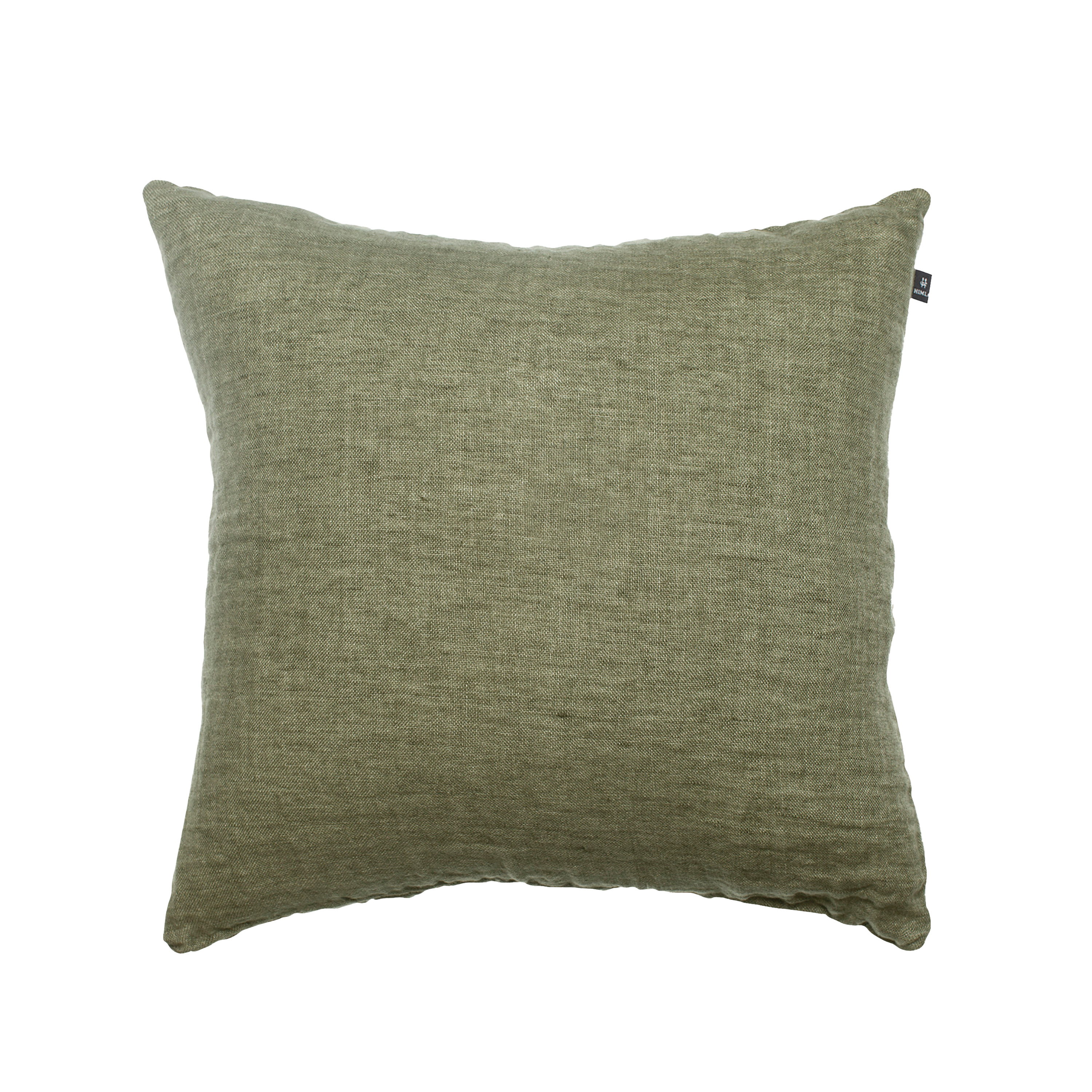Himla - Hannelin Kuddfodral Linne Herbary 50x50 - Grön