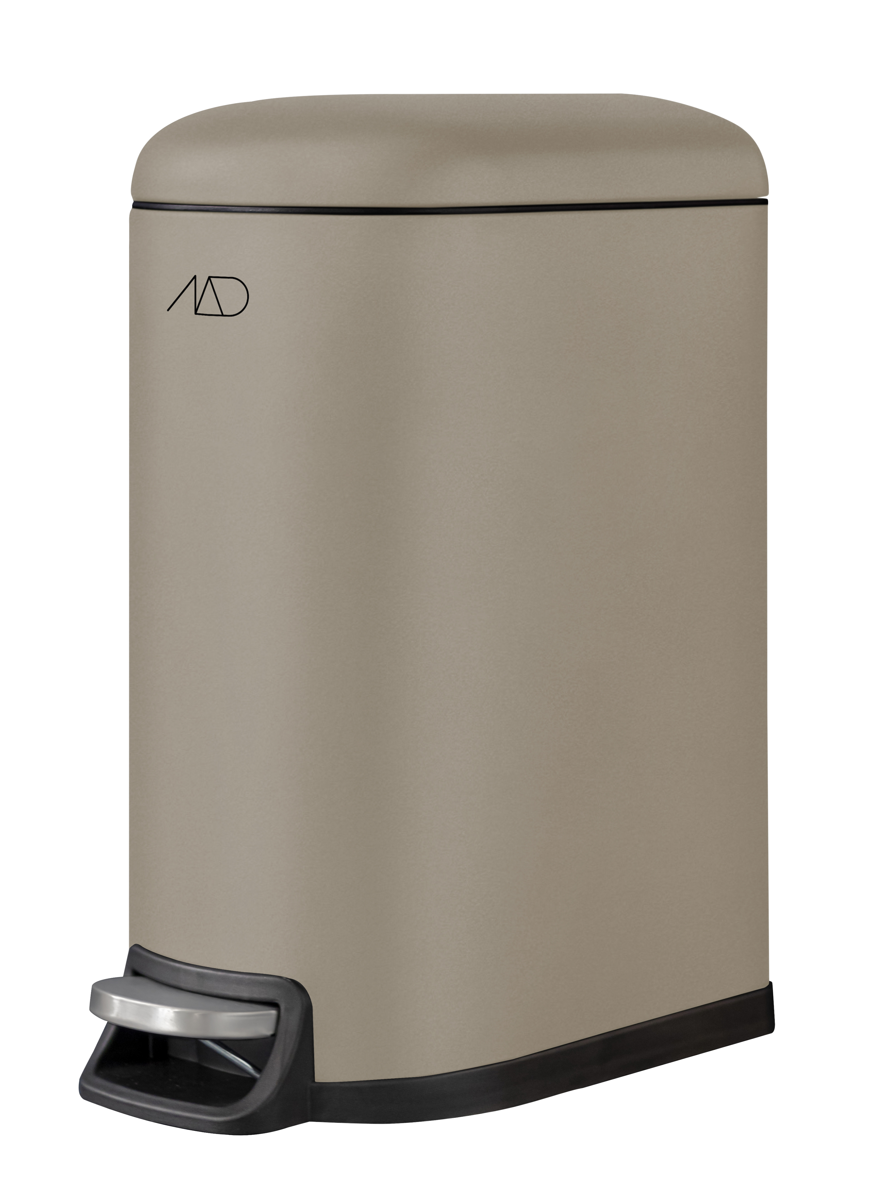 Mette Ditmer - Walther Pedalbøtte Sand 10 liter - Beige  - Baderomsutstyr