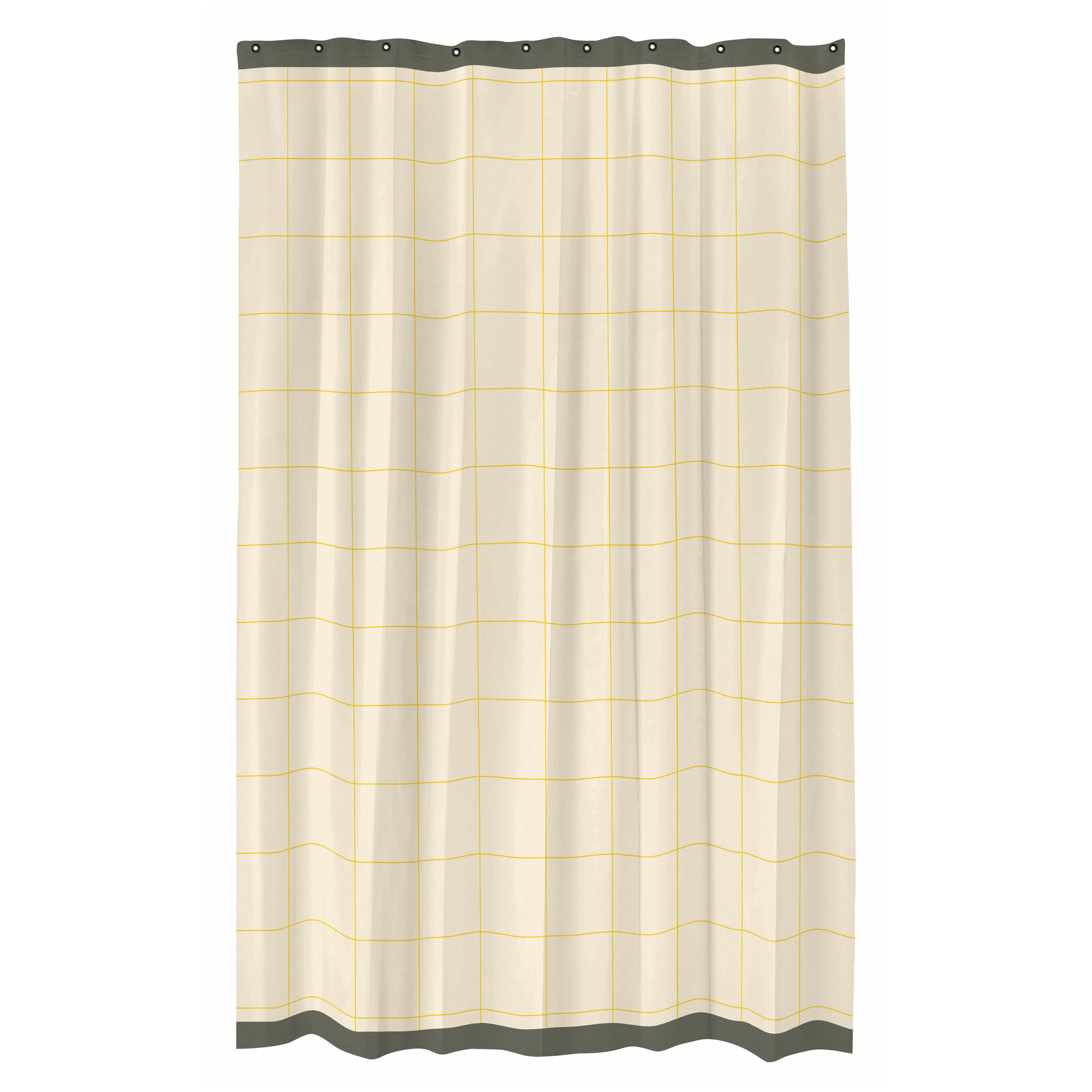 Mette Ditmer - Mesh Duschdraperi Yellow 150x200 - Gul