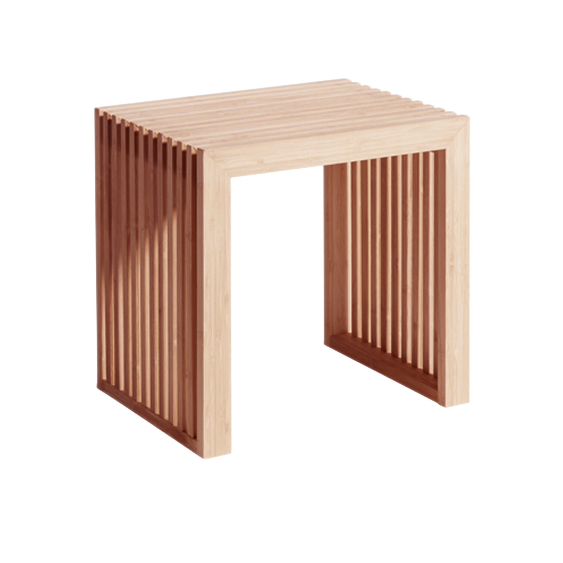 Rib Beistelltisch Bambus 45cm