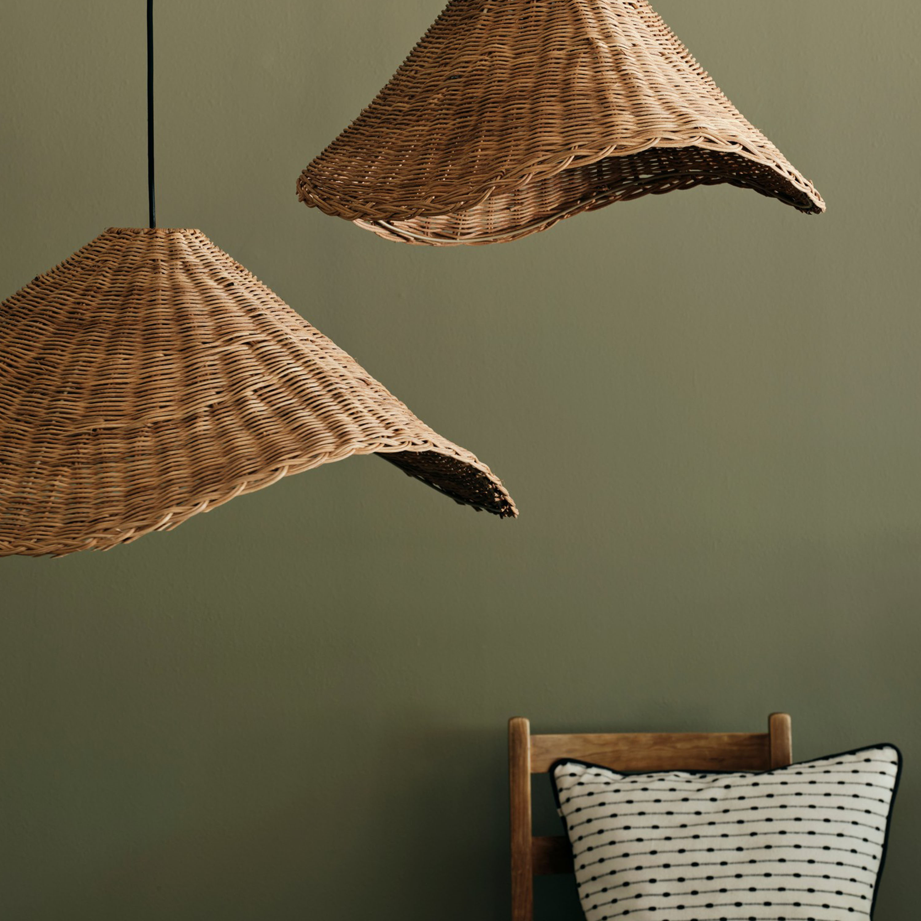 Broste Copenhagen Nori Lampunvarjostin Luonnonruskea Ø74