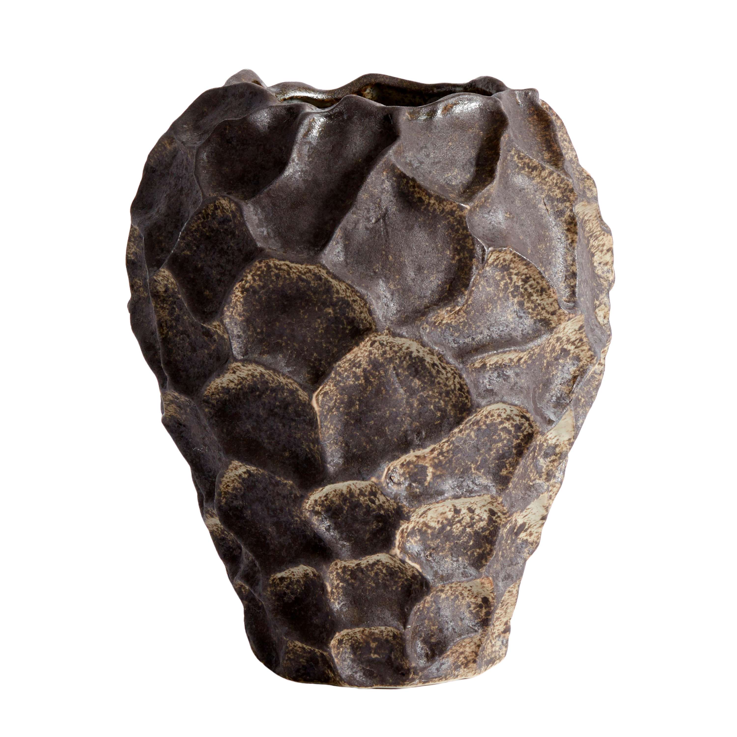 Soil Vas Chocolate Stoneware Ø18