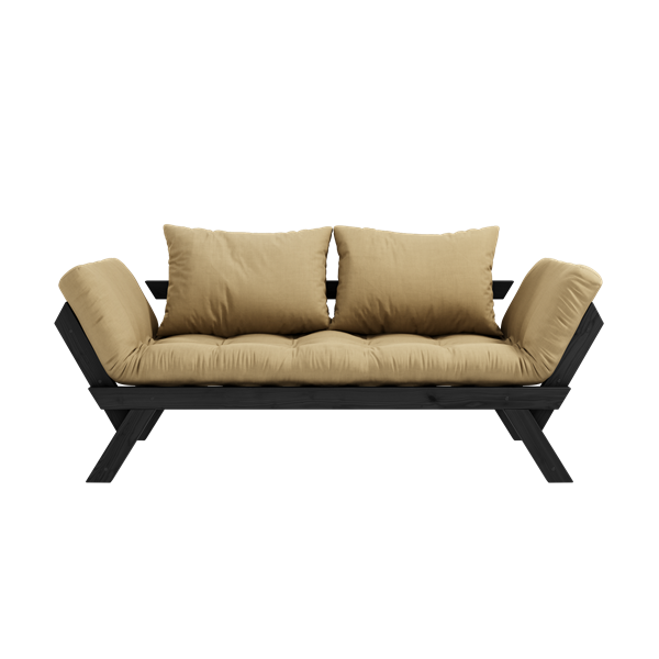 Karup Design - Bebop Tagesbett Schwarz/Weizenbeige 174cm