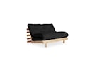 Roots Bäddsoffa Natur/Dark Grey 140cm