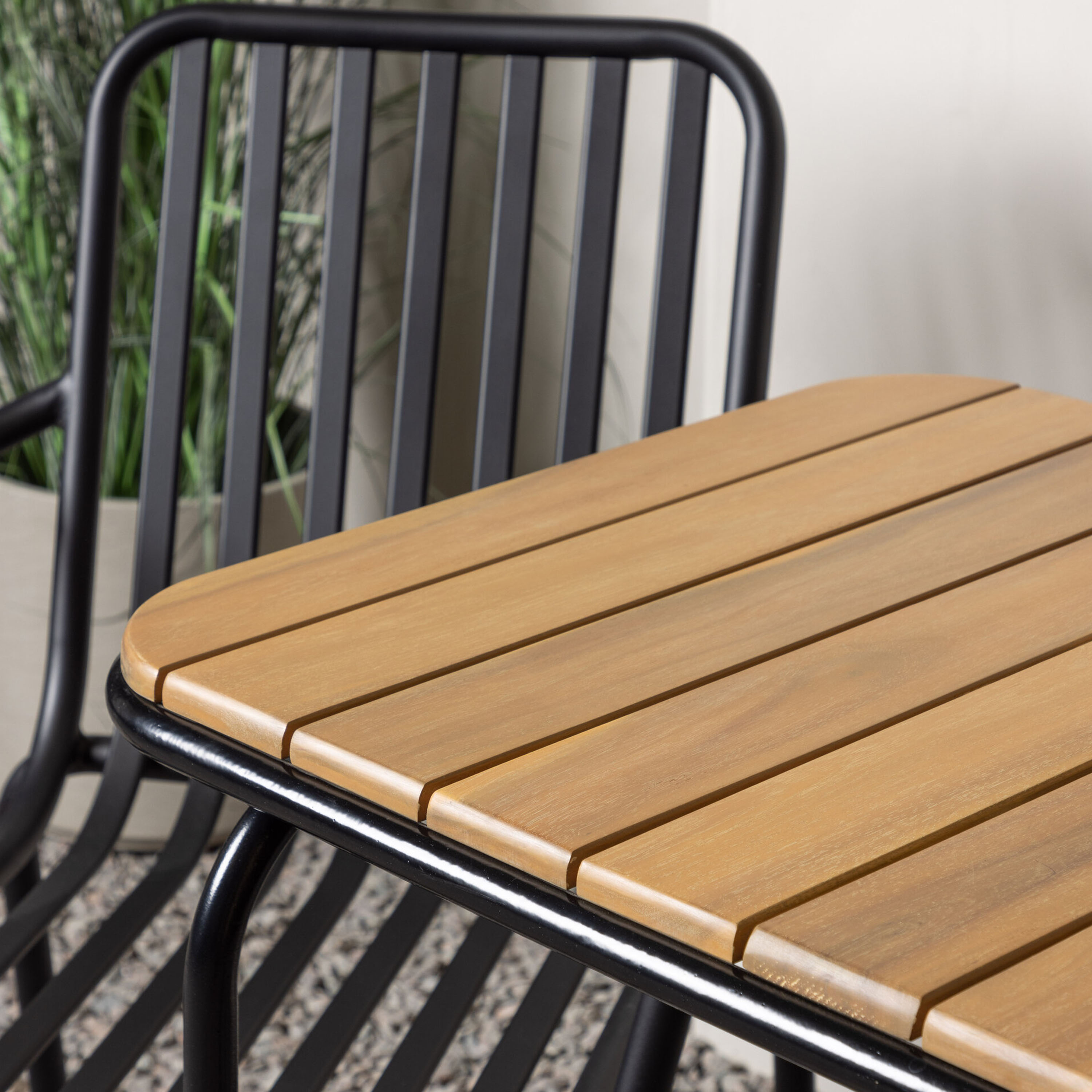 Venture Home Holmbeck Caféset Black