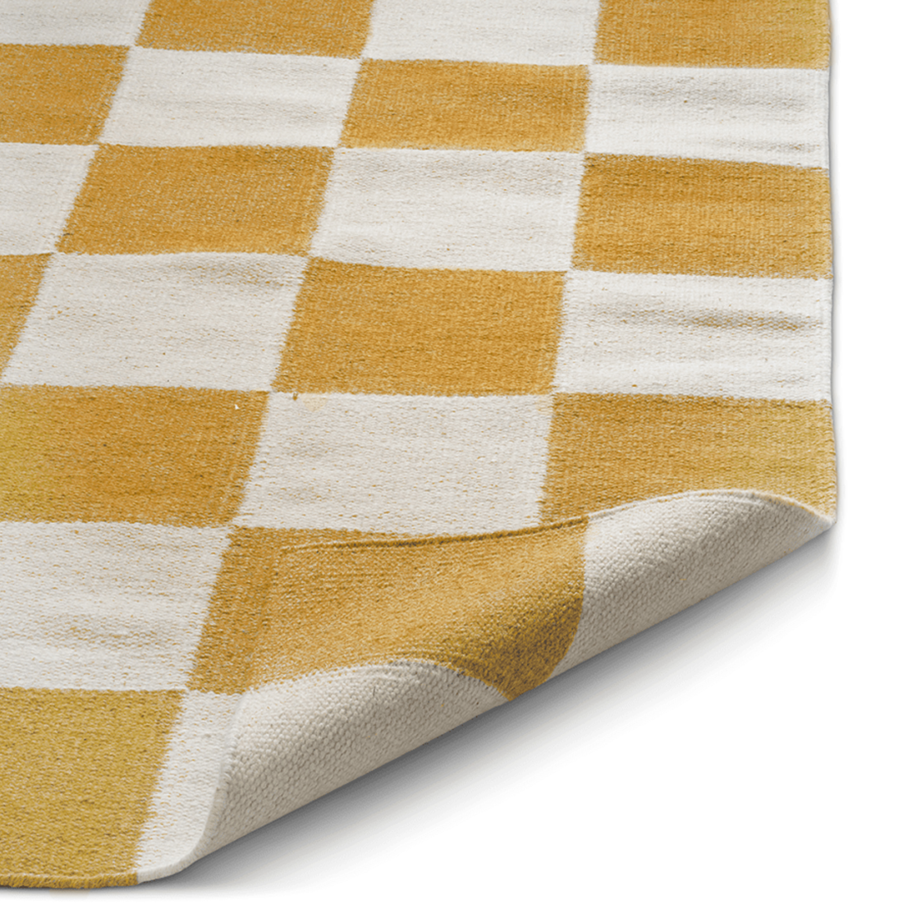 Classic Collection Square Käytävämatto Valkoinen/Keltainen 80x240