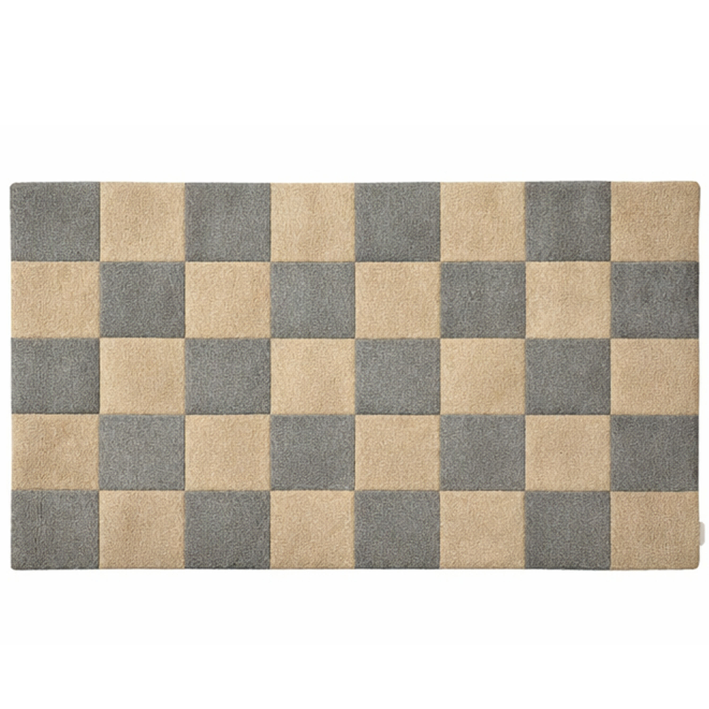 Square Dørmatte Grå/Natur 85x130