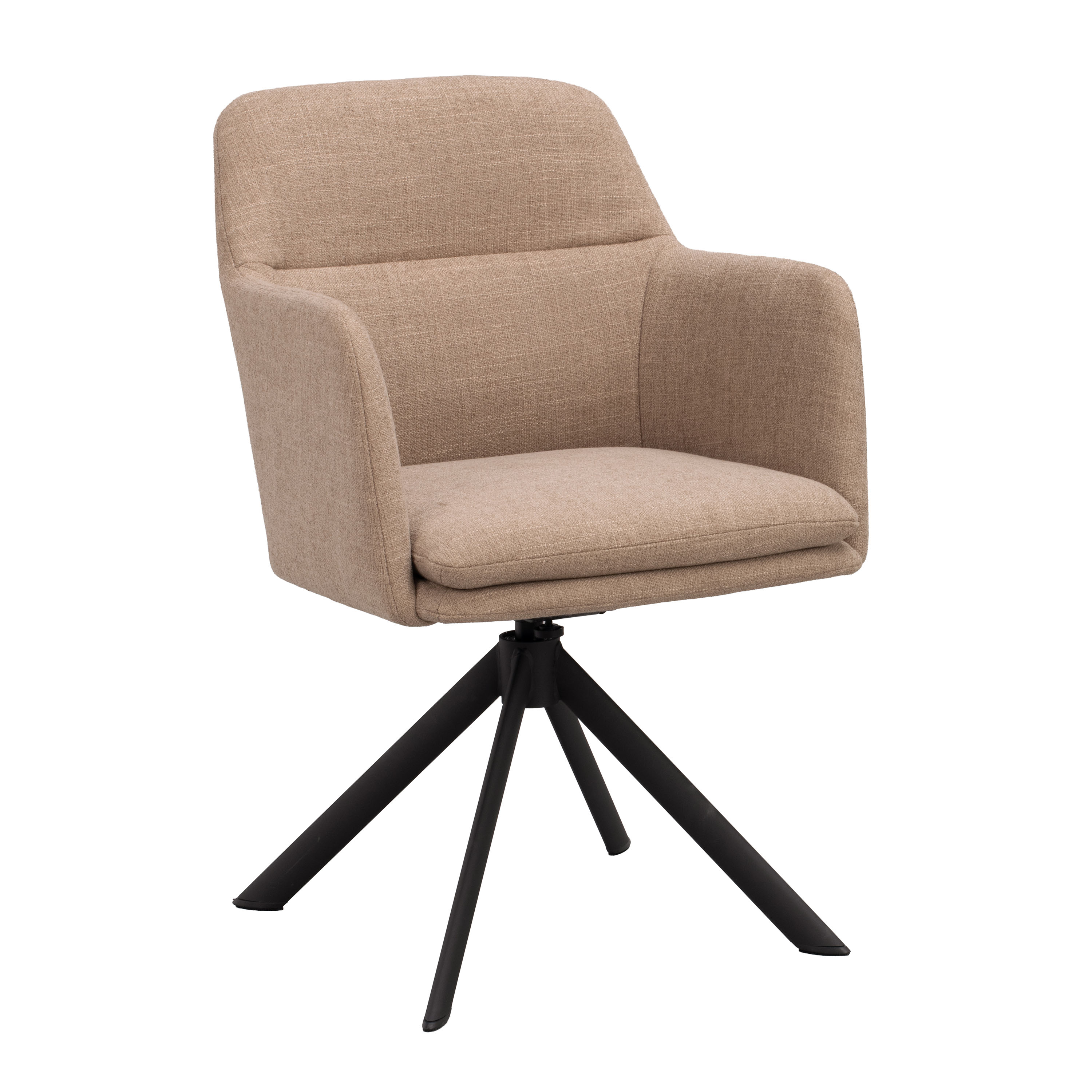 Gladstone Karmstol Mellanbeige/Svart
