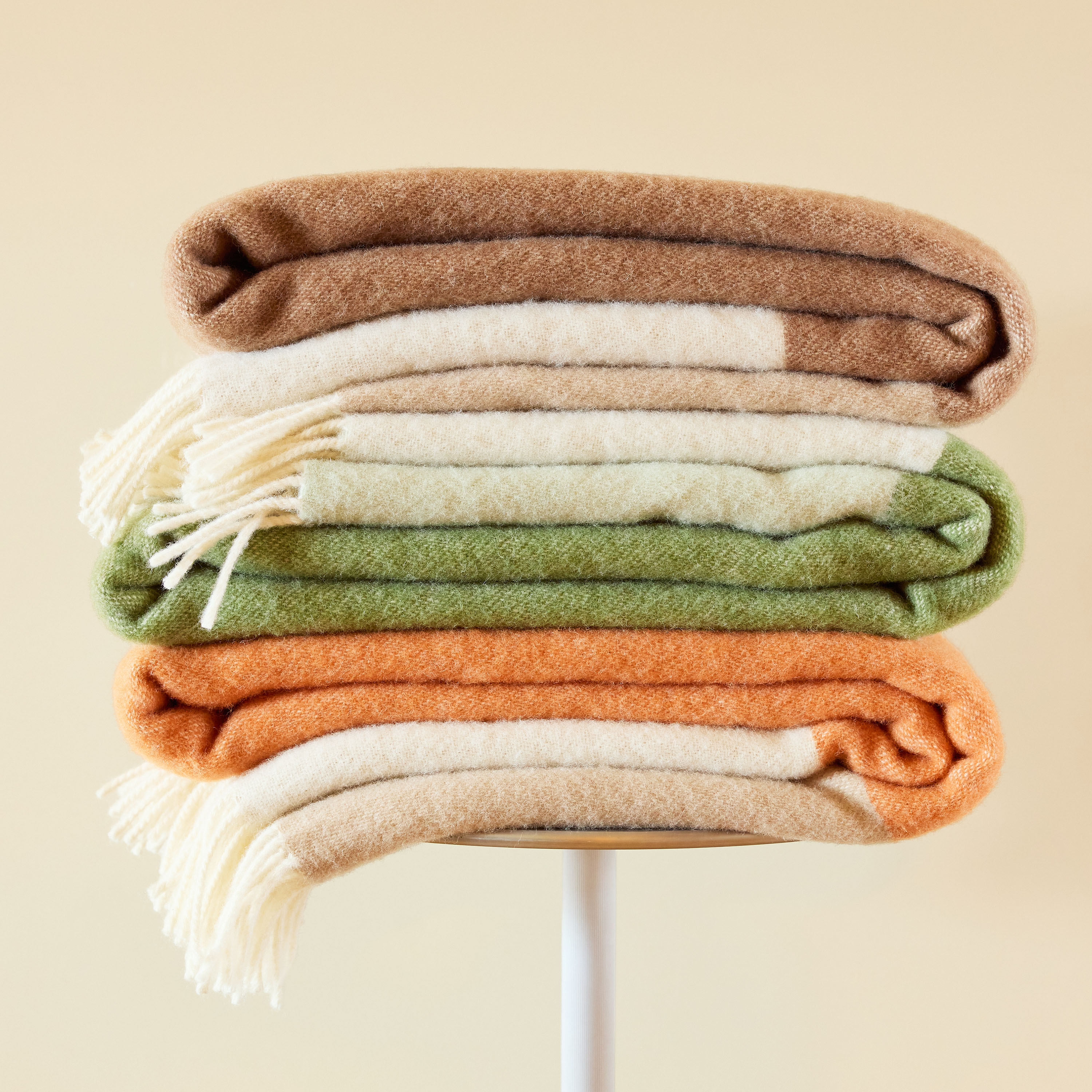 Northern Layer Pledd Oransje 130x170