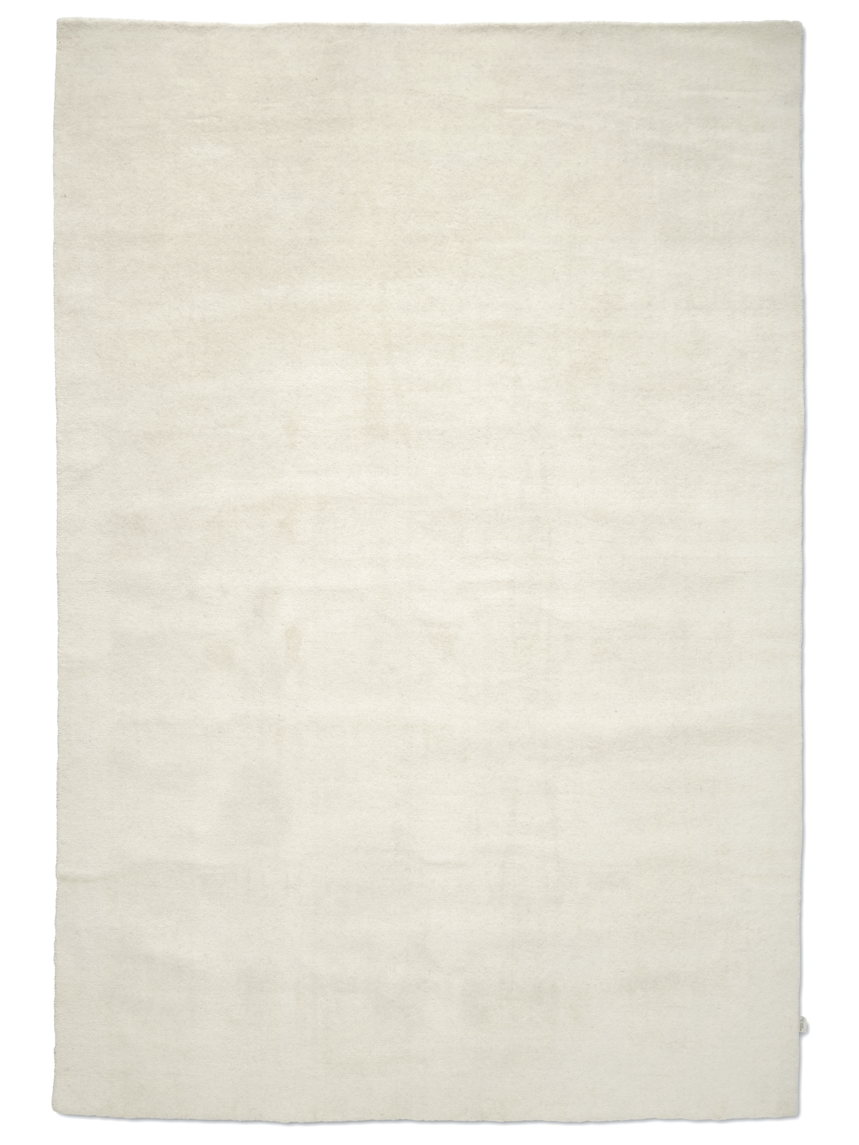 Classic Collection - Solid Wollteppich Off White 250x350 - Weiß - Wollteppiche