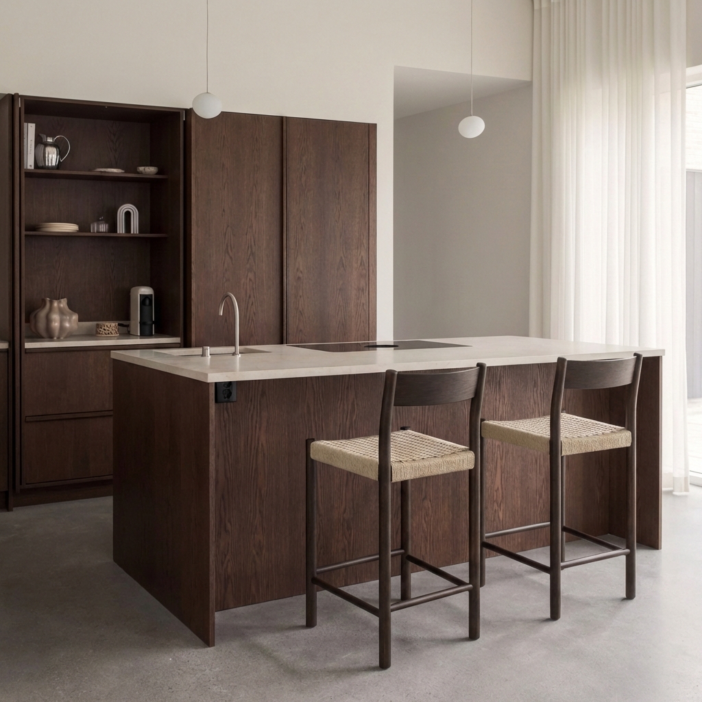 Sleepo Collection Colin Baarijakkara Ruskeaksi petsattu tammi