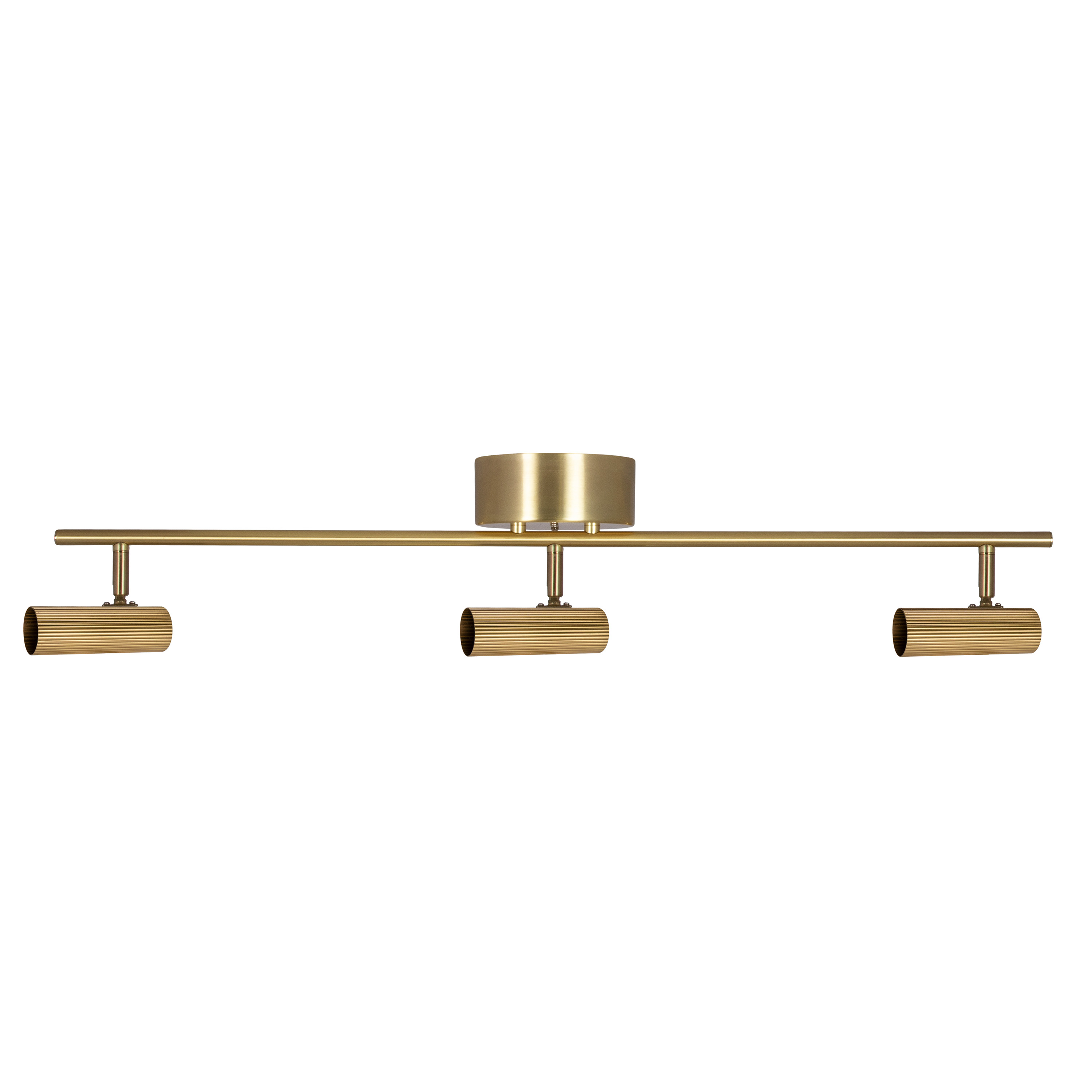 Globen Lighting Hubble 3 Spotlight børstet messing