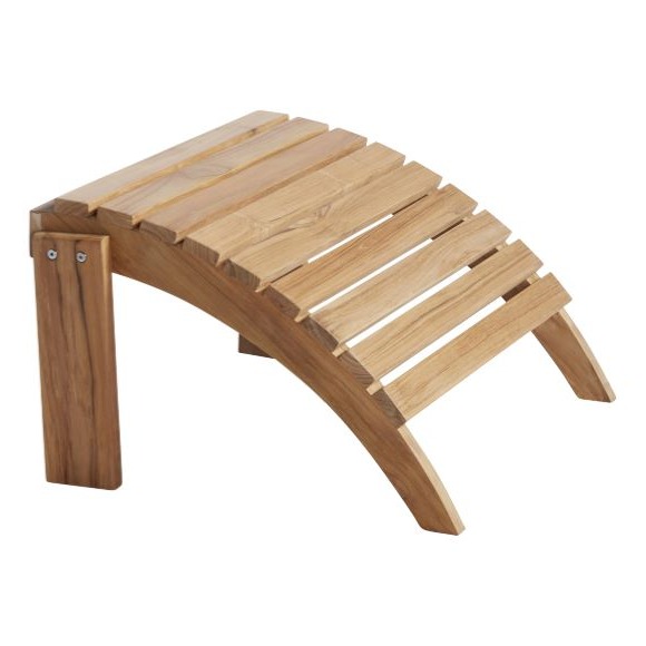 Cinas Adirondack Fußhocker aus Teakholz