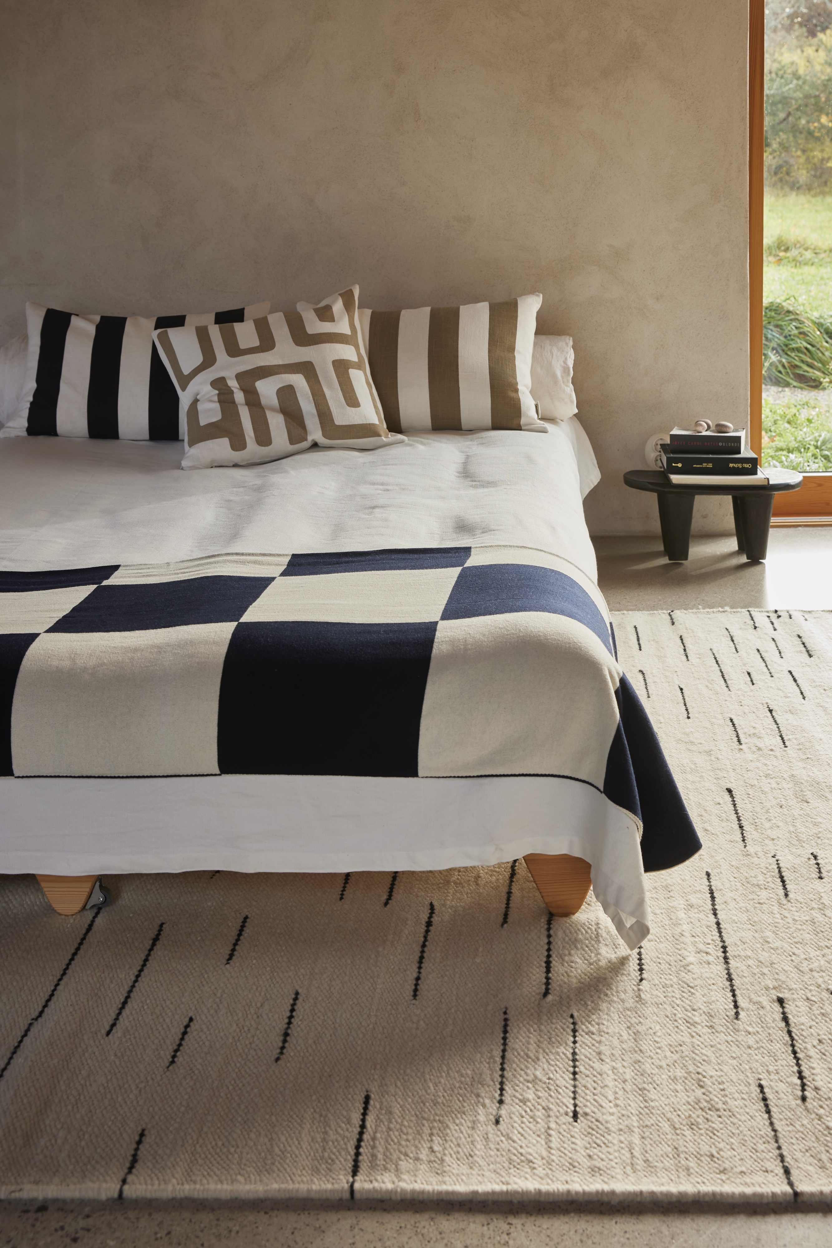 Classic Collection Striped Kissenbezug Beige 40x60