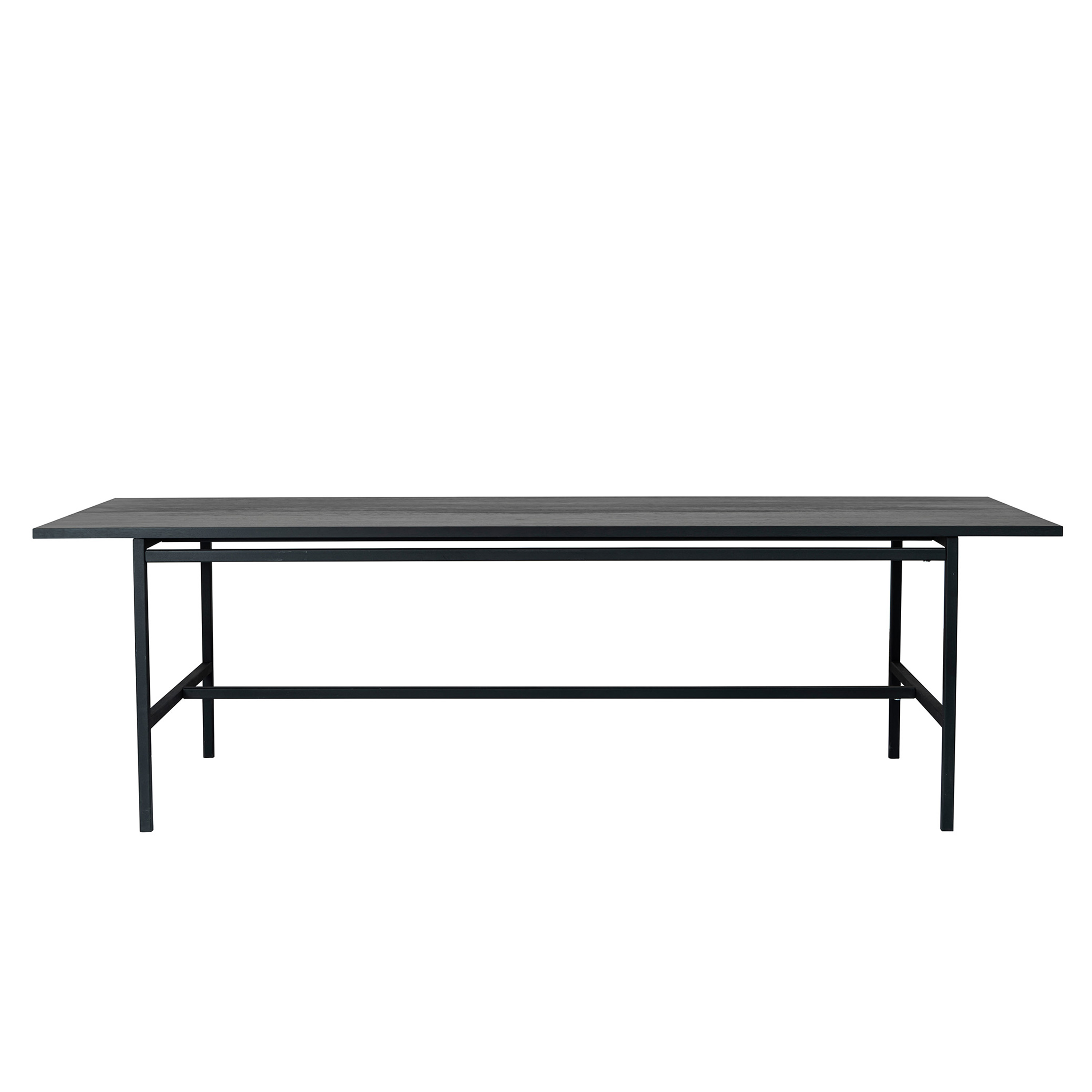 Almina Matbord Svartbetsad Ek 200cm