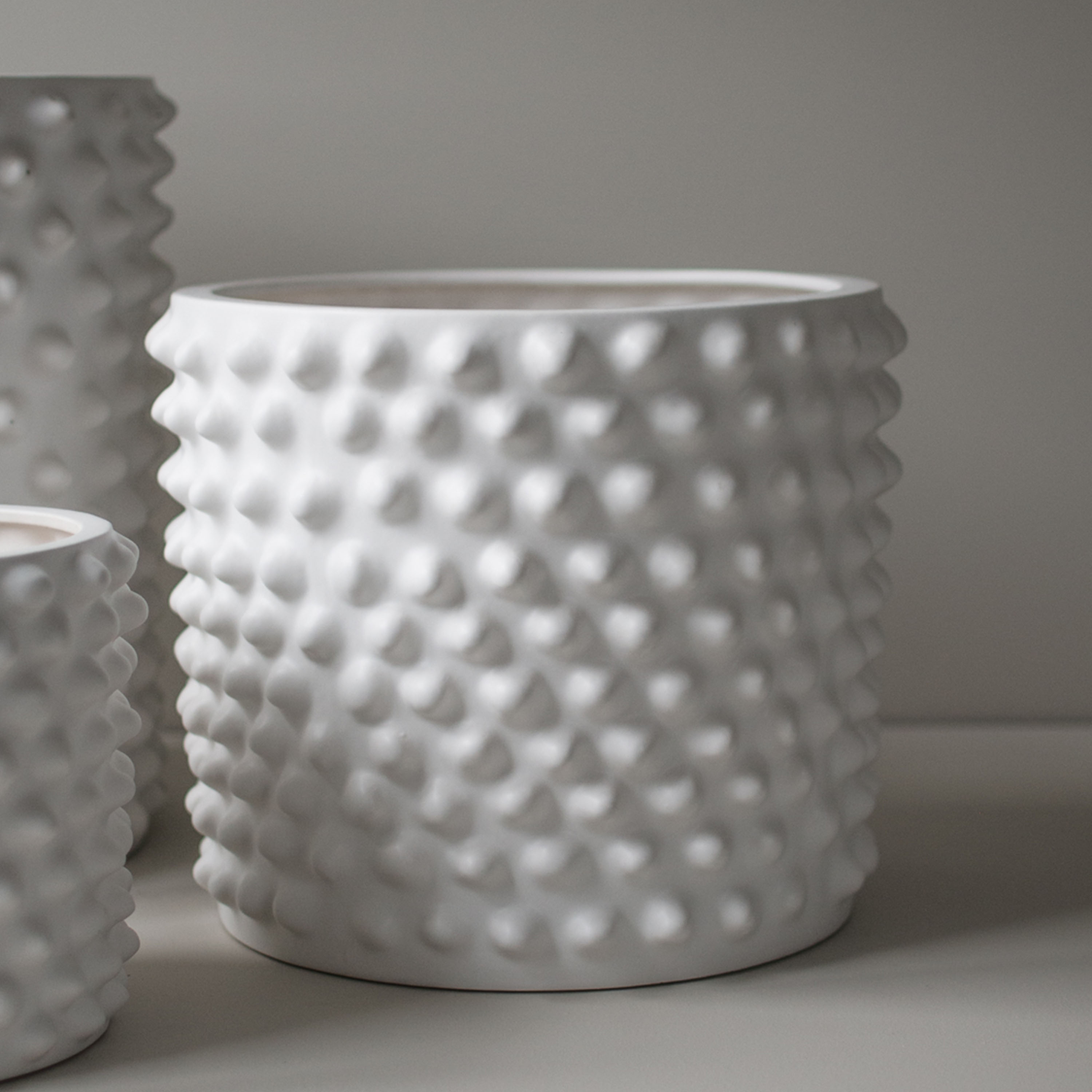 DBKD Cloudy Kruka Matte White Medium