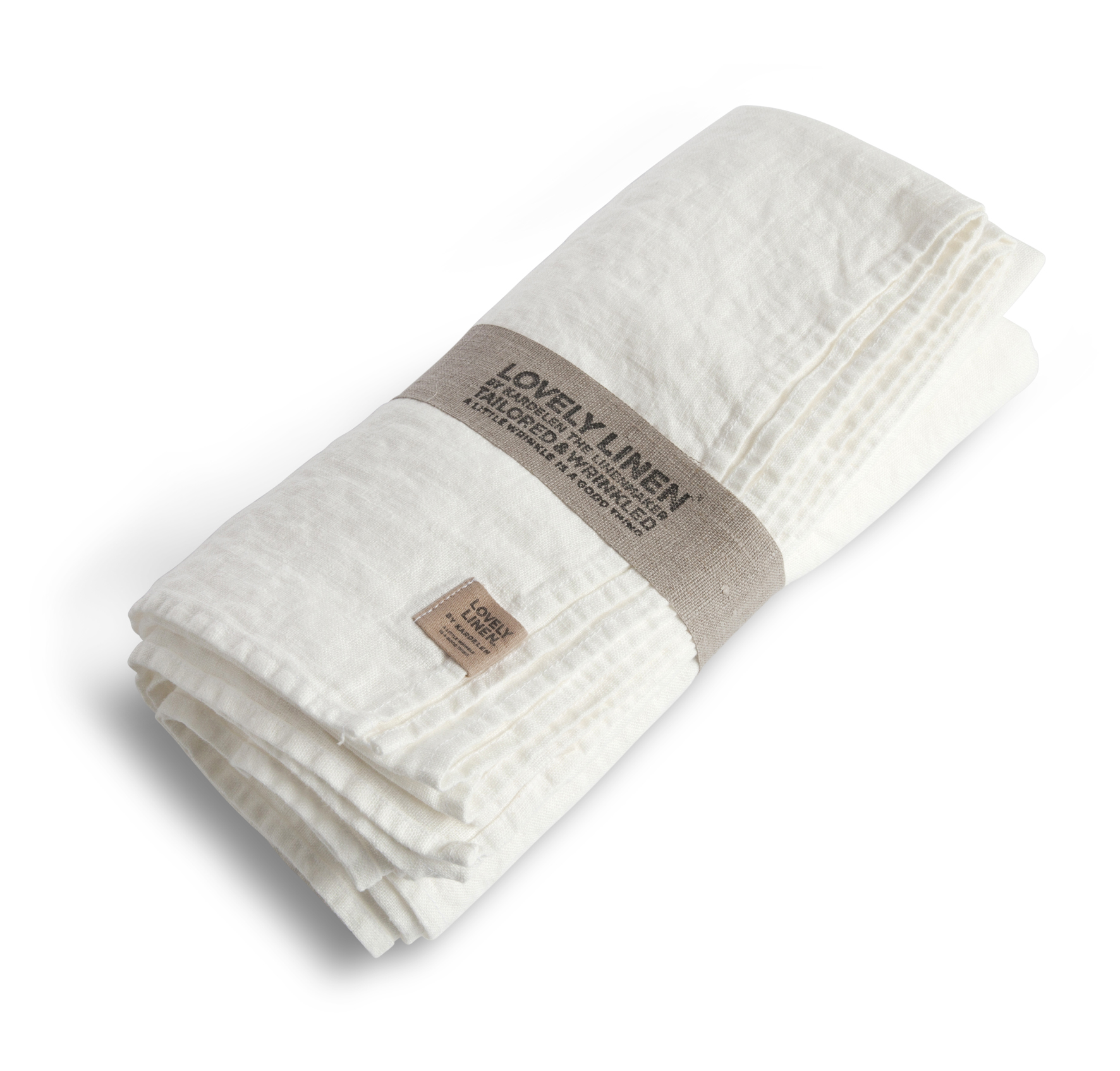 Lovely Linneduk Off-White 145x380