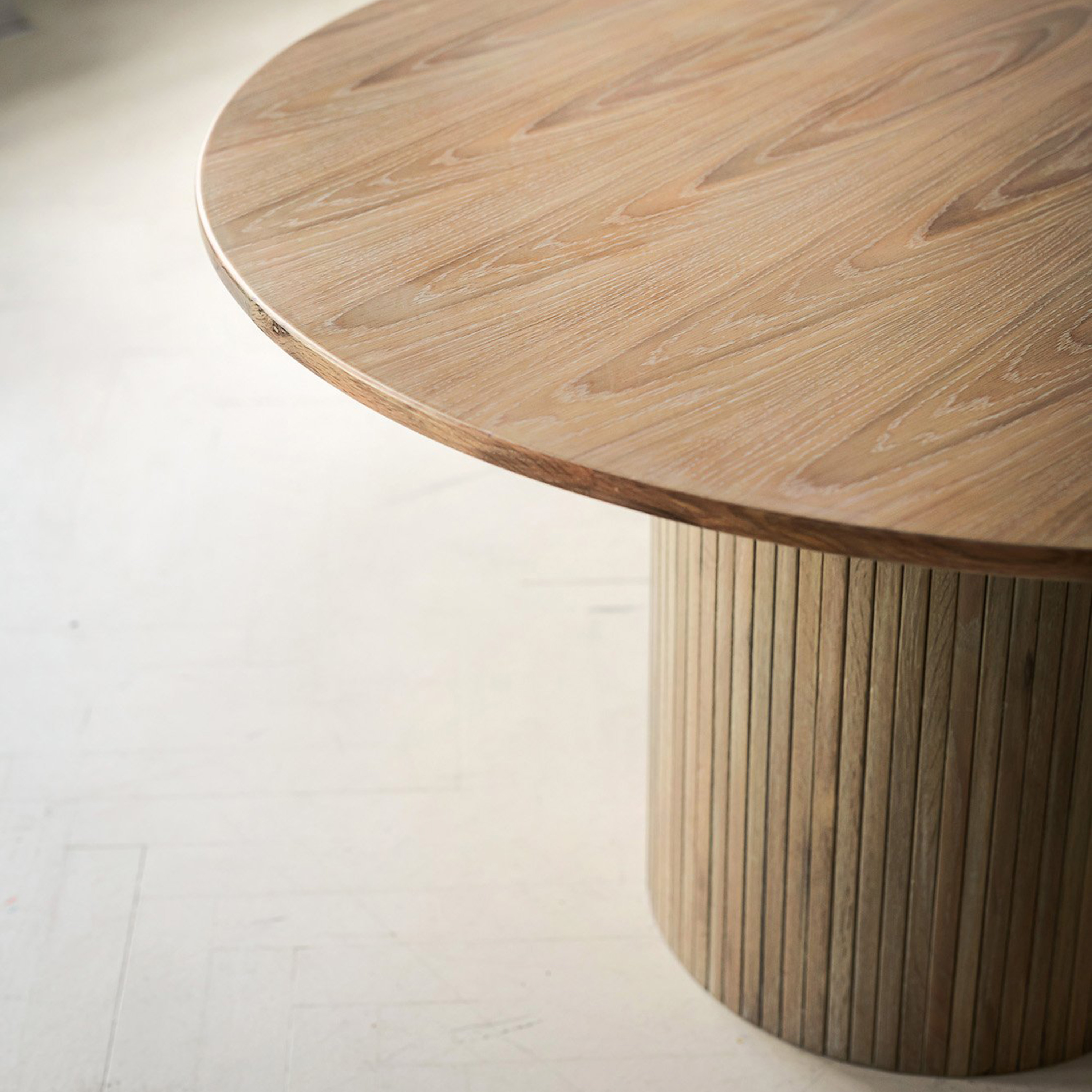 Sleepo Collection Adele Matbord Vitpigmenterad Ek 220cm