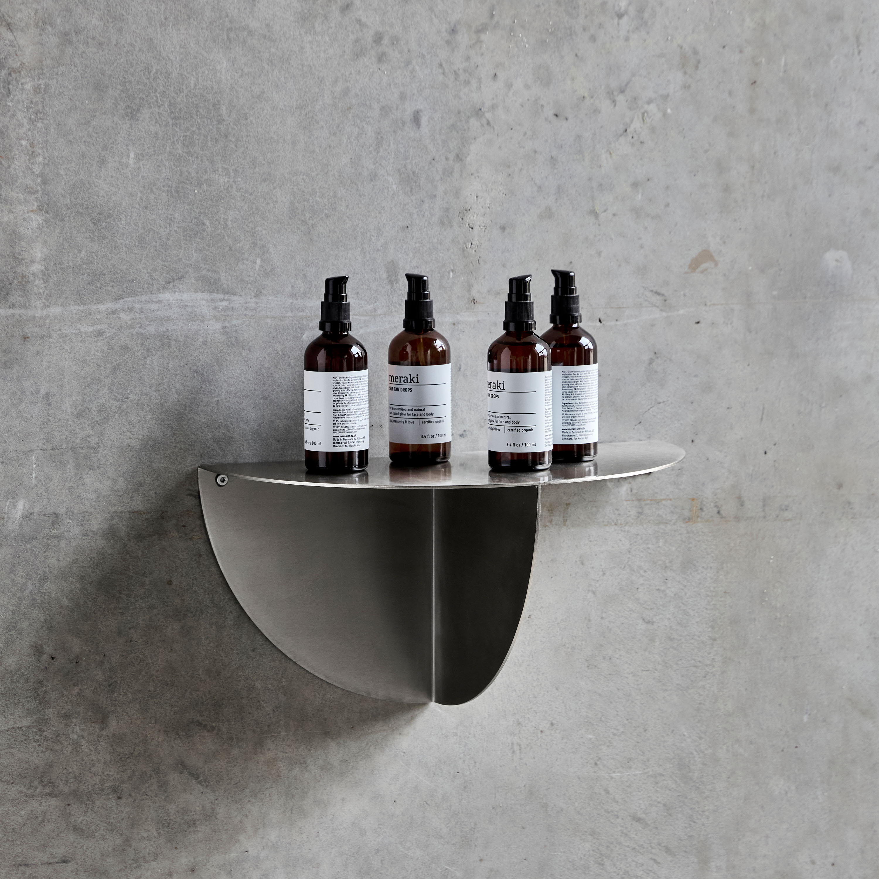 House Doctor Mega Sidebord Børstet sølvfinish