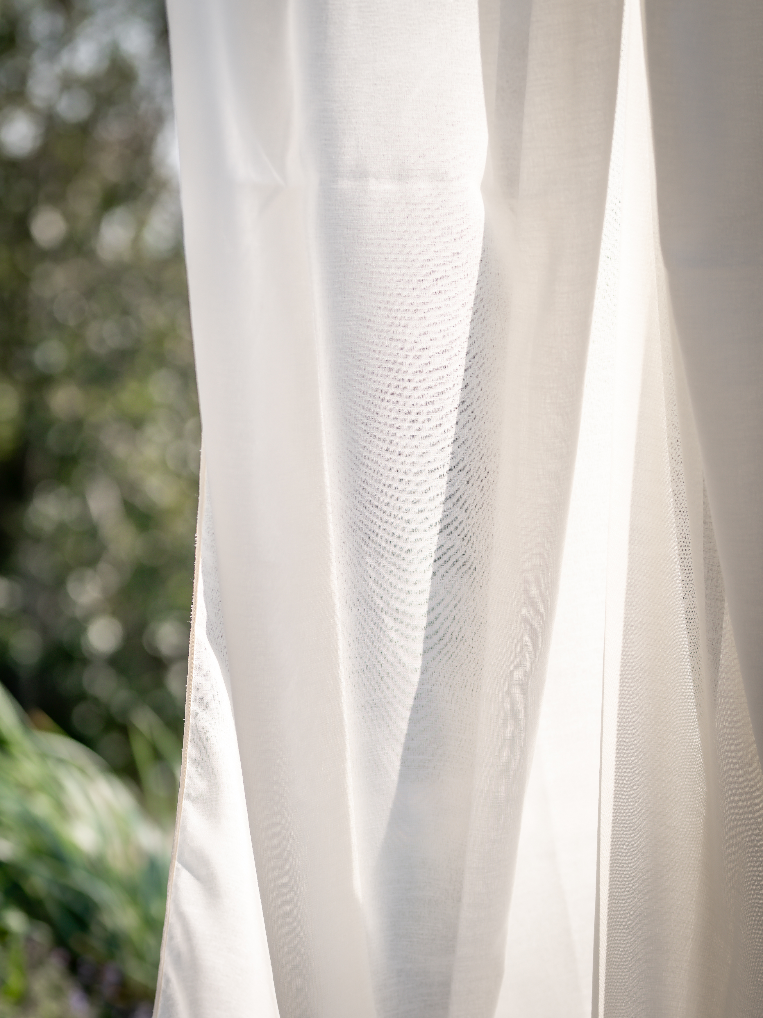 Svanefors Sol Outdoor Vorhanglänge Offwhite 260cm 2er-Pack