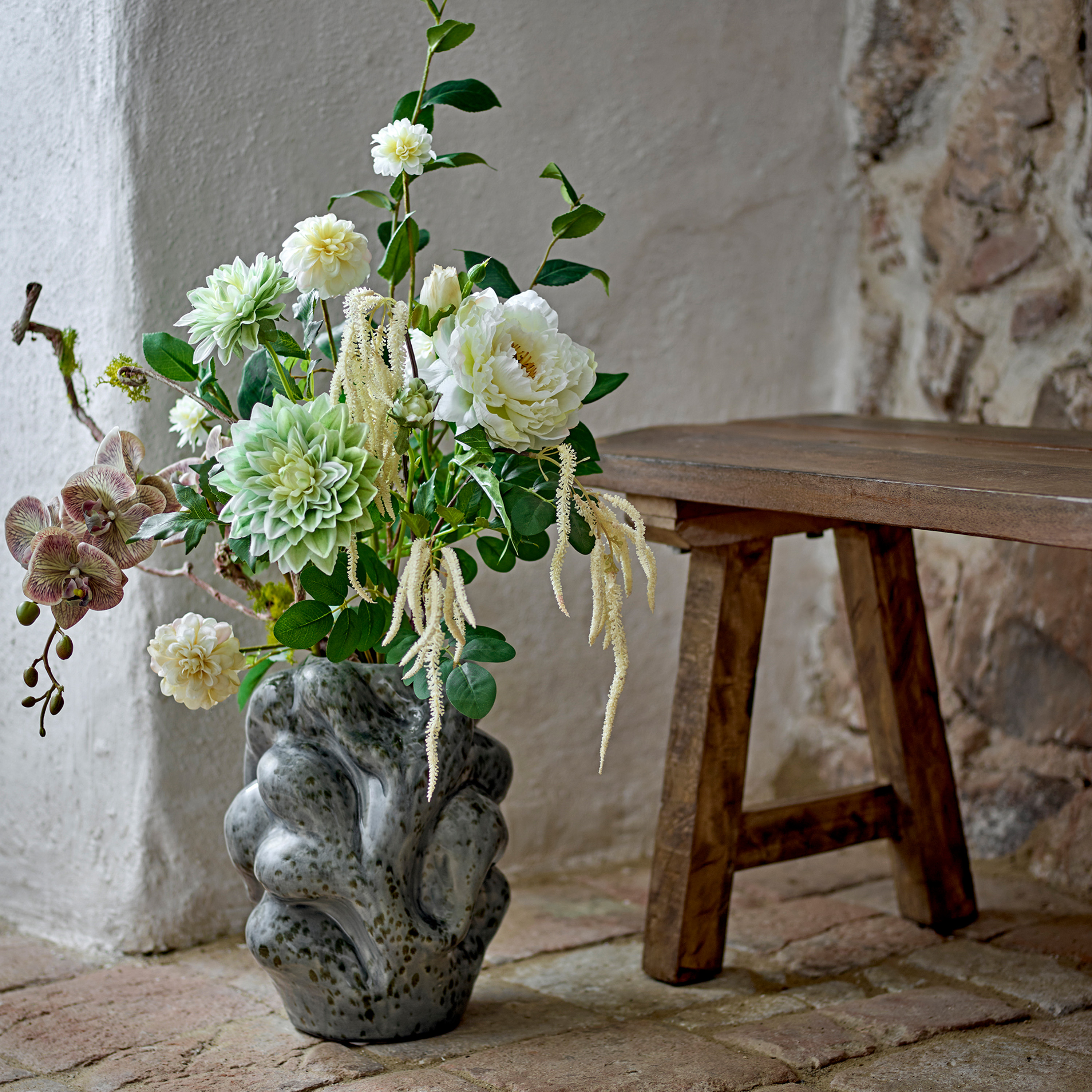 Bloomingville Rise Bouquet White 109cm