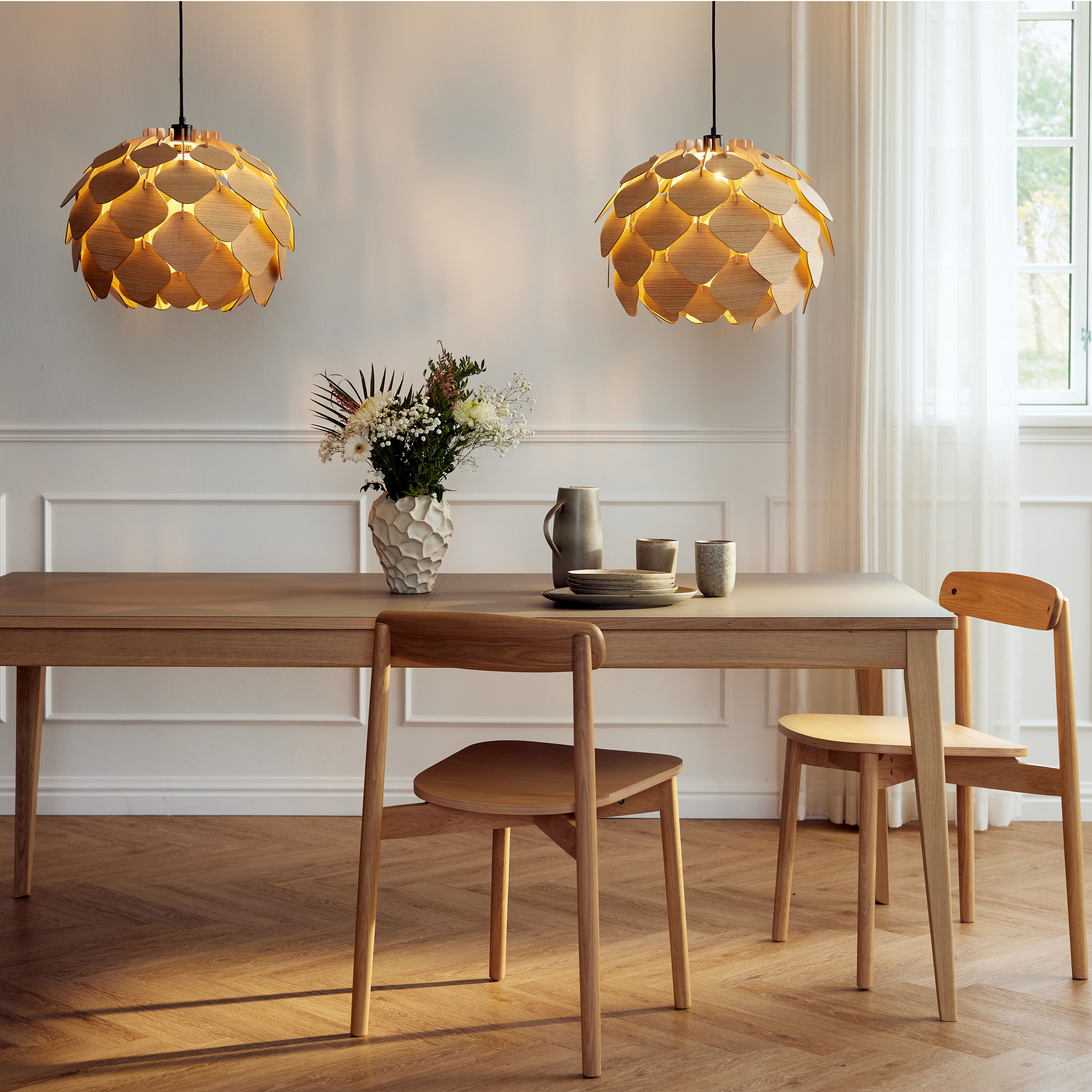 Andersen Furniture Cyna Taklampe Eik Ø50