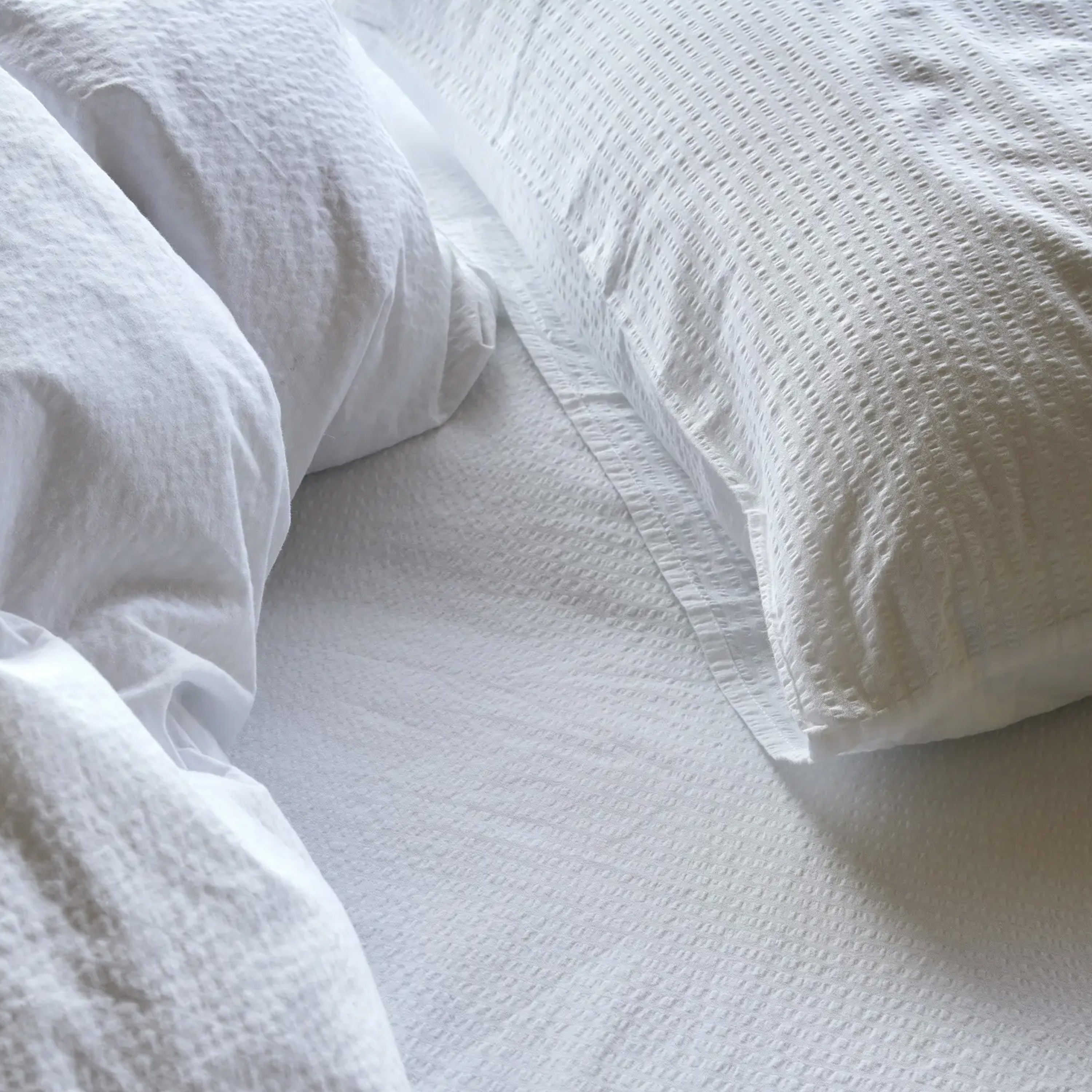 Høie Pure kreppi tyynyliina valkoinen 50x60cm
​