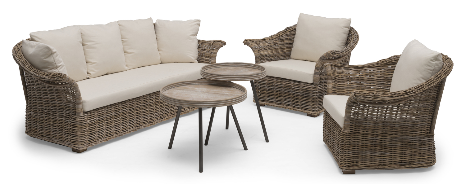 Hillerstorp Edsklinta 2,5-Sitzer Sofa Natur/Weiß