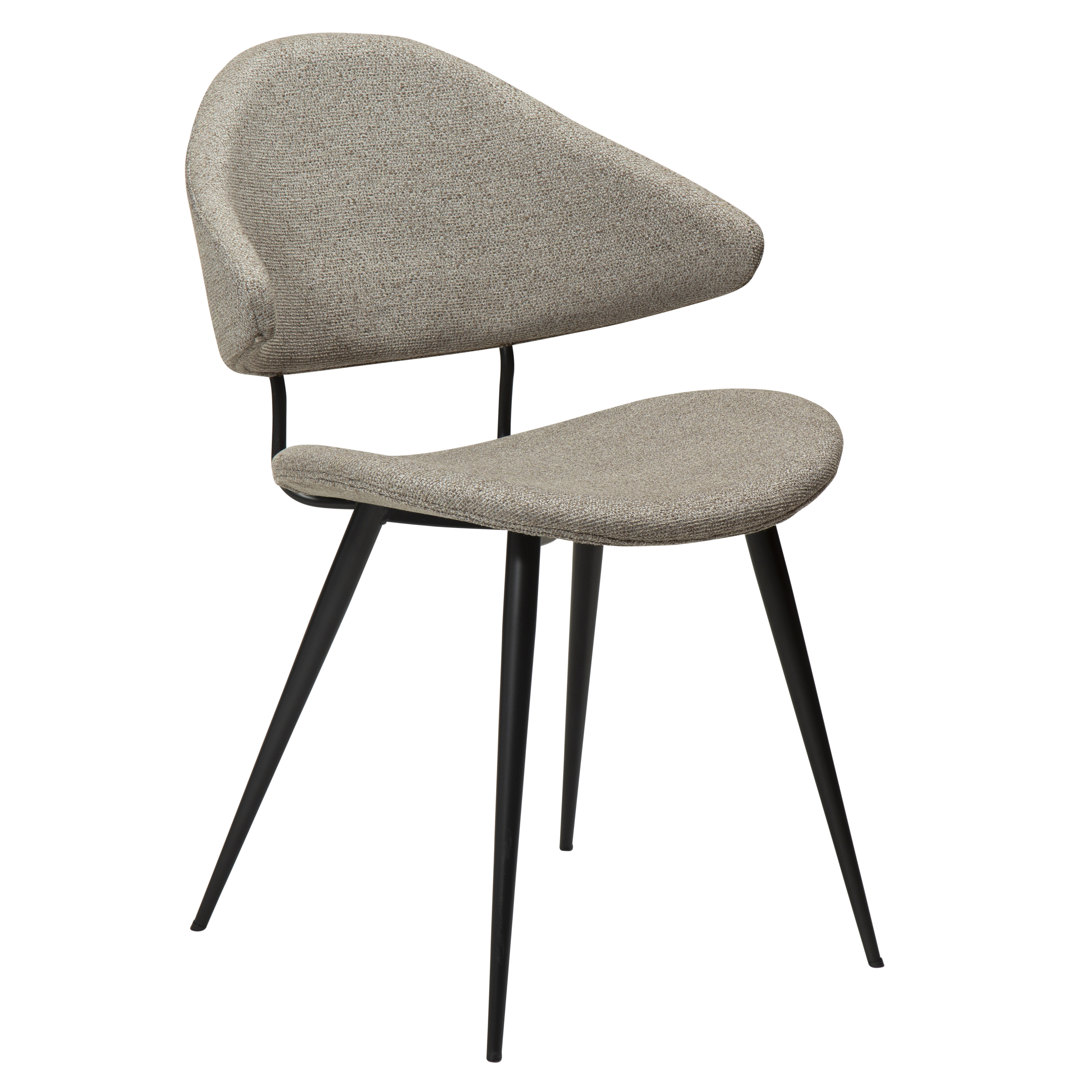 2-pack Dan Form - Napoleon Matstol Boucle Beige/Svart