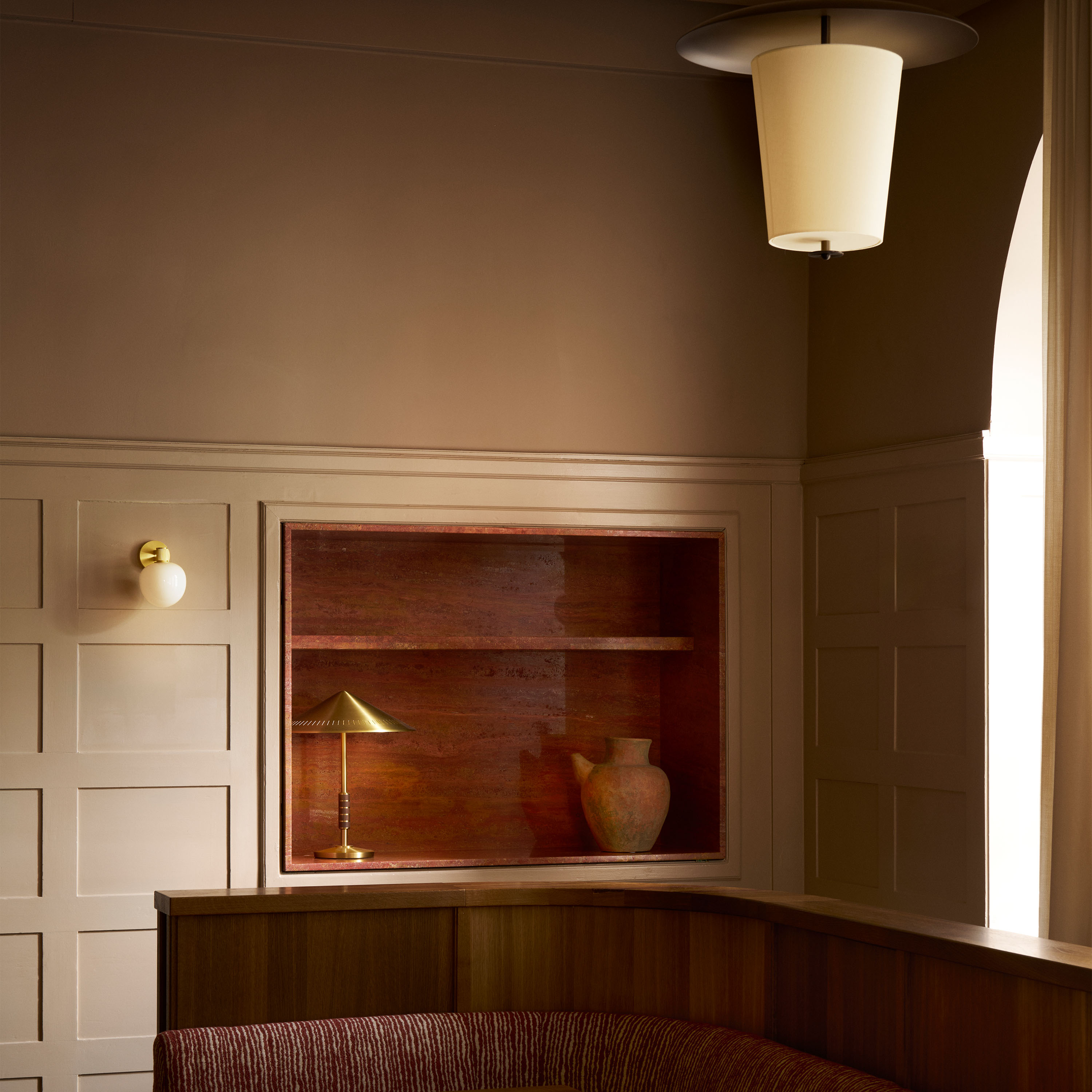 LYFA Toton Deckenleuchte Bronze 60 cm