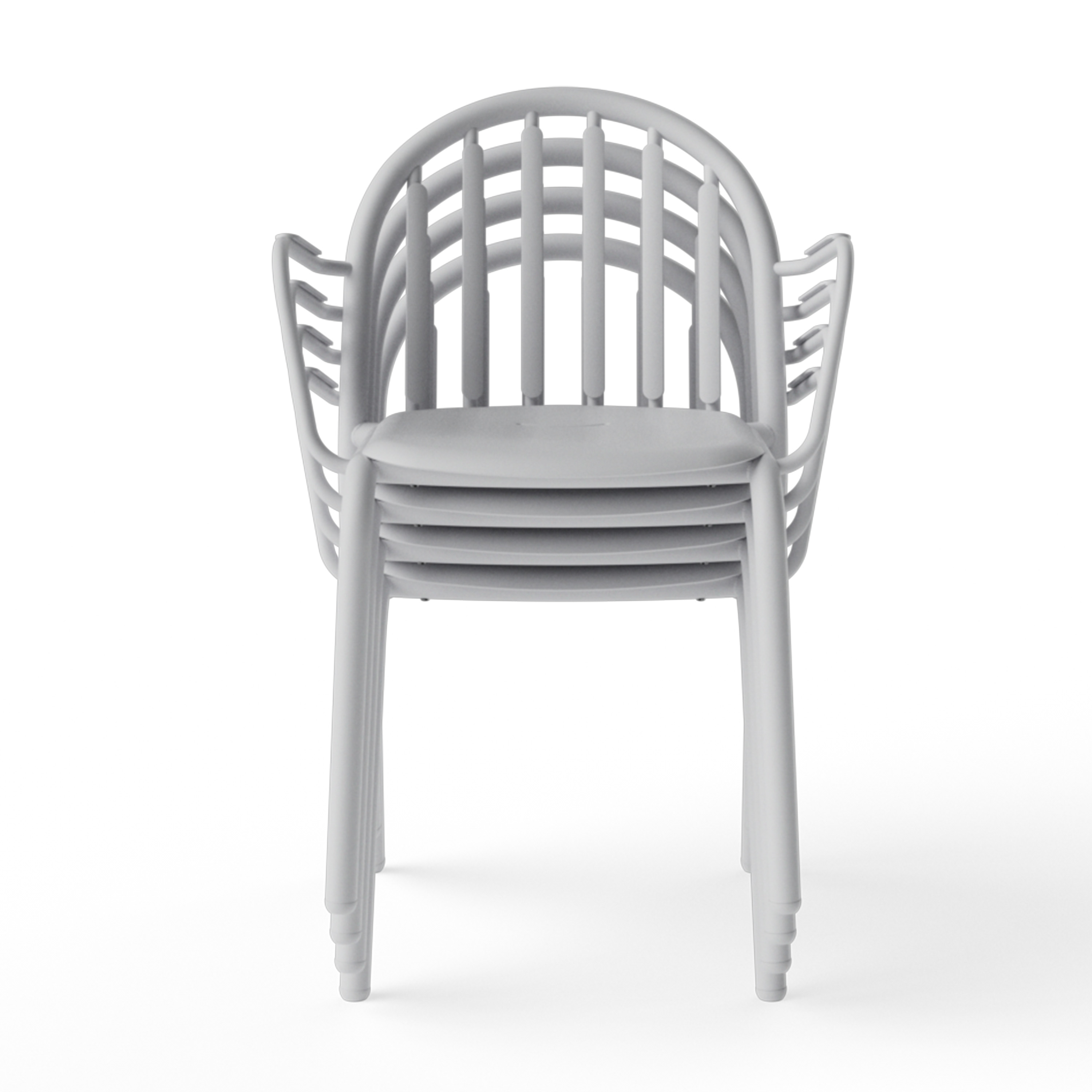 Fatboy Fred's Armlehnstuhl Light Grey 2er-Pack