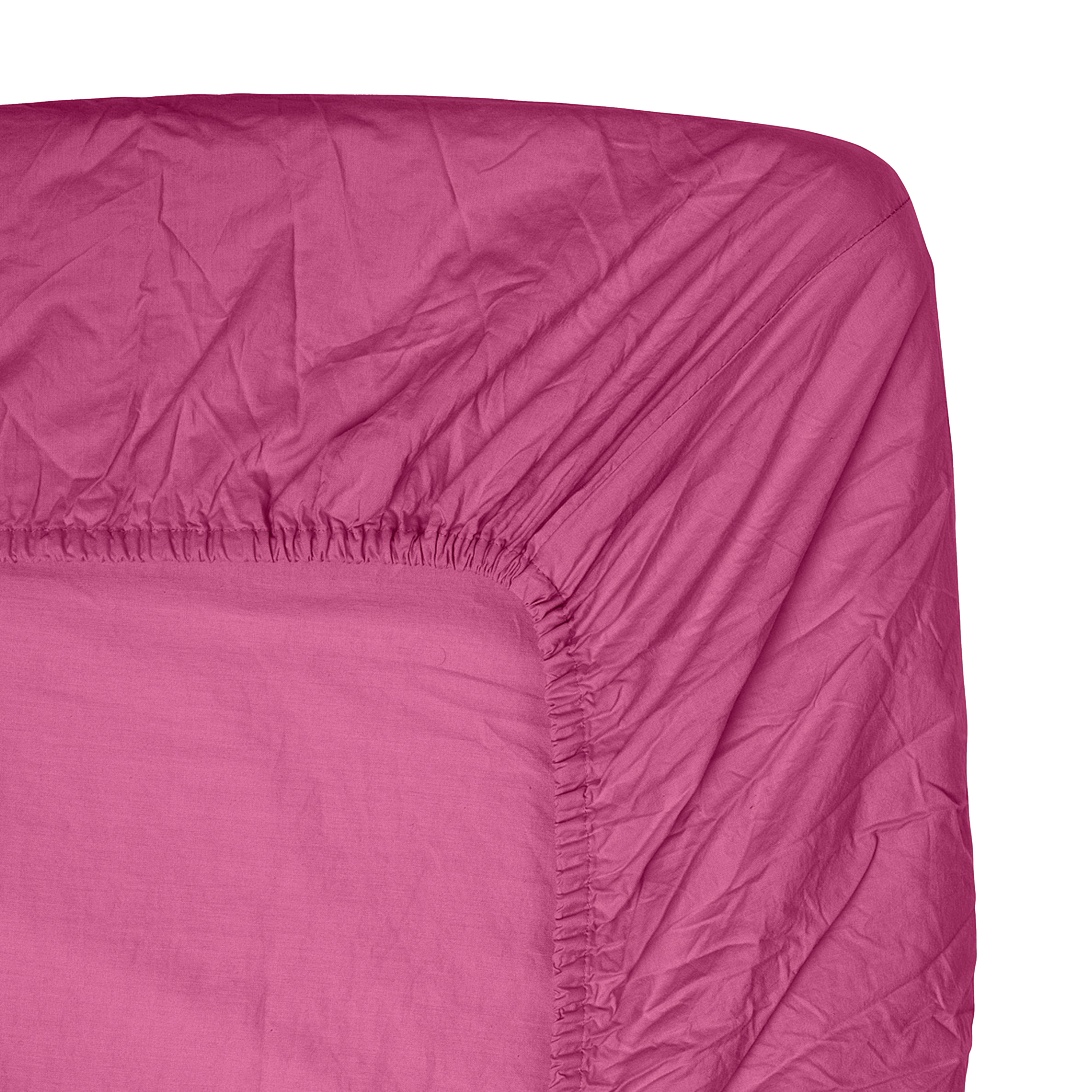 Midnatt - Formsytt Lakan Pitaya 180x200 - Rosa