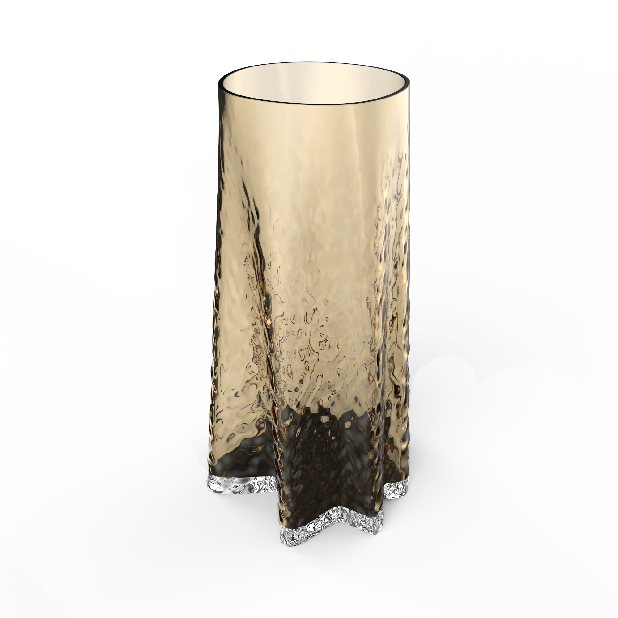 Cooee Design Gry Vase Cognac 30cm