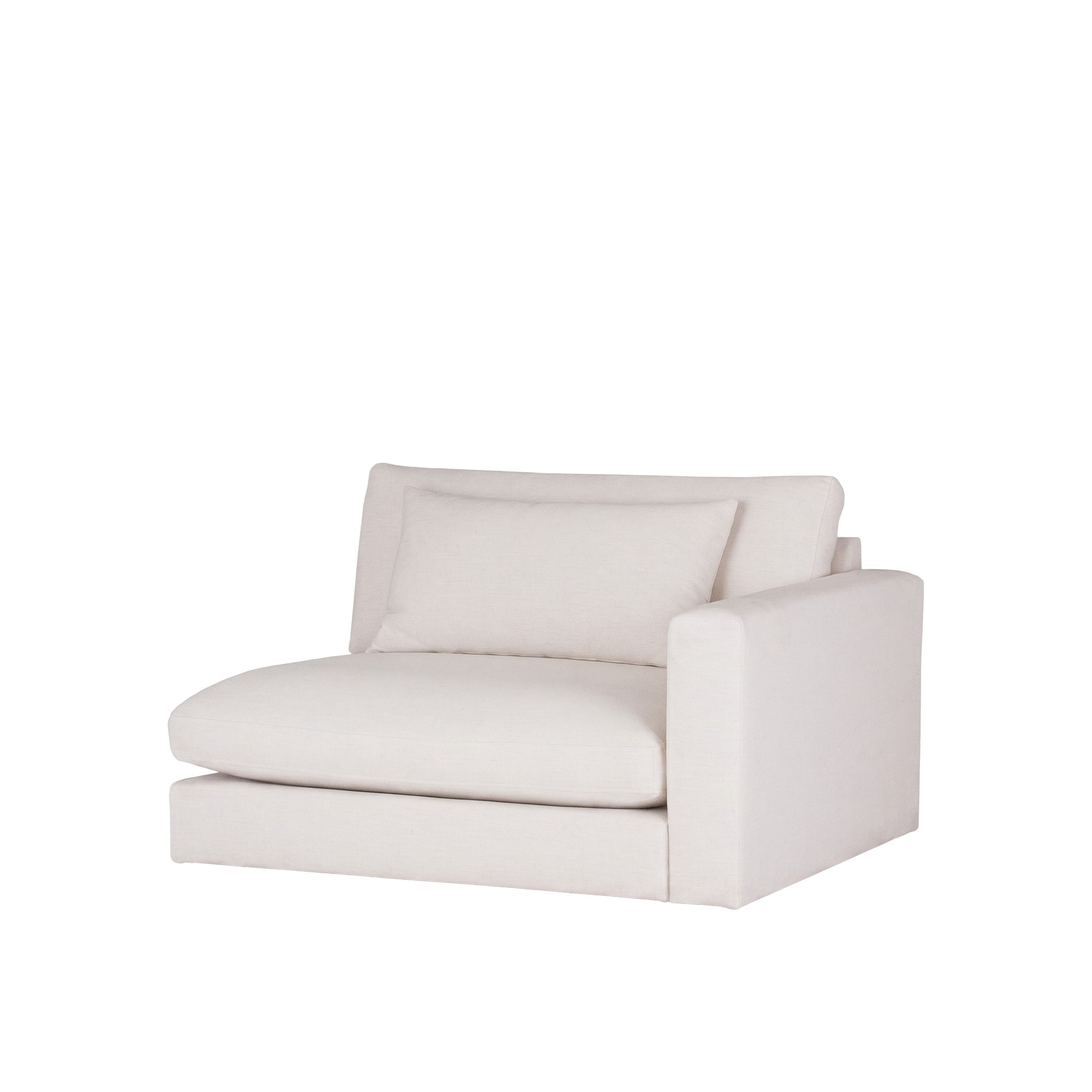 Isola Seat Module Left Linen 126cm