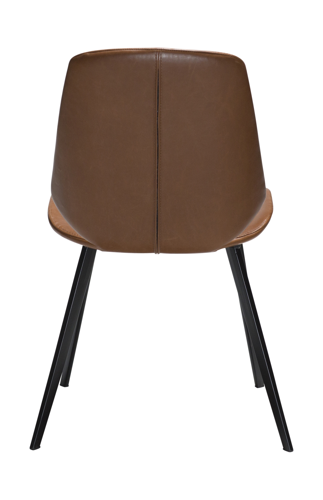 Dan Form Swing Matstol Konstläder Ljusbrun