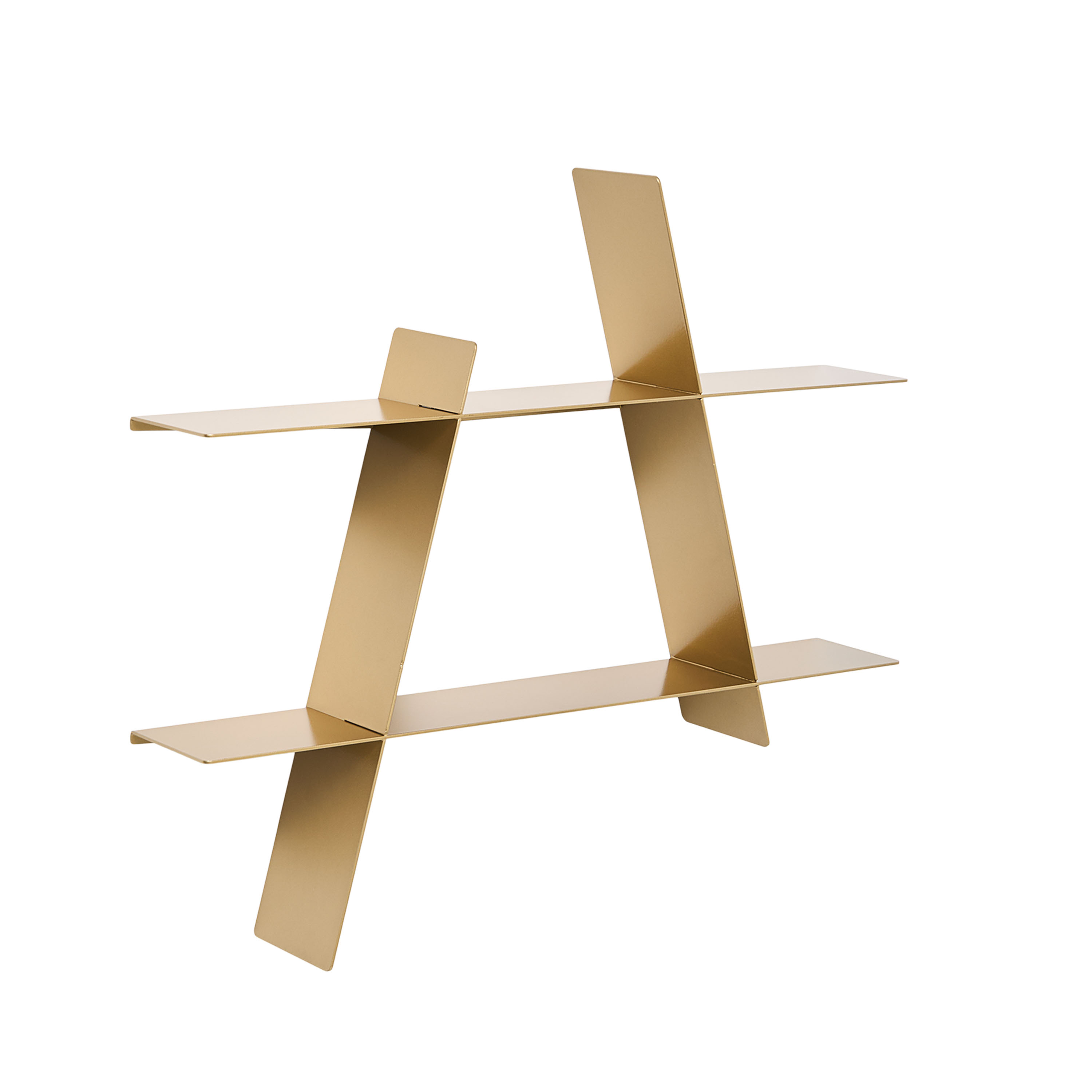 Andersen Furniture A-Shelf Seinä­hylly Messinki Medium