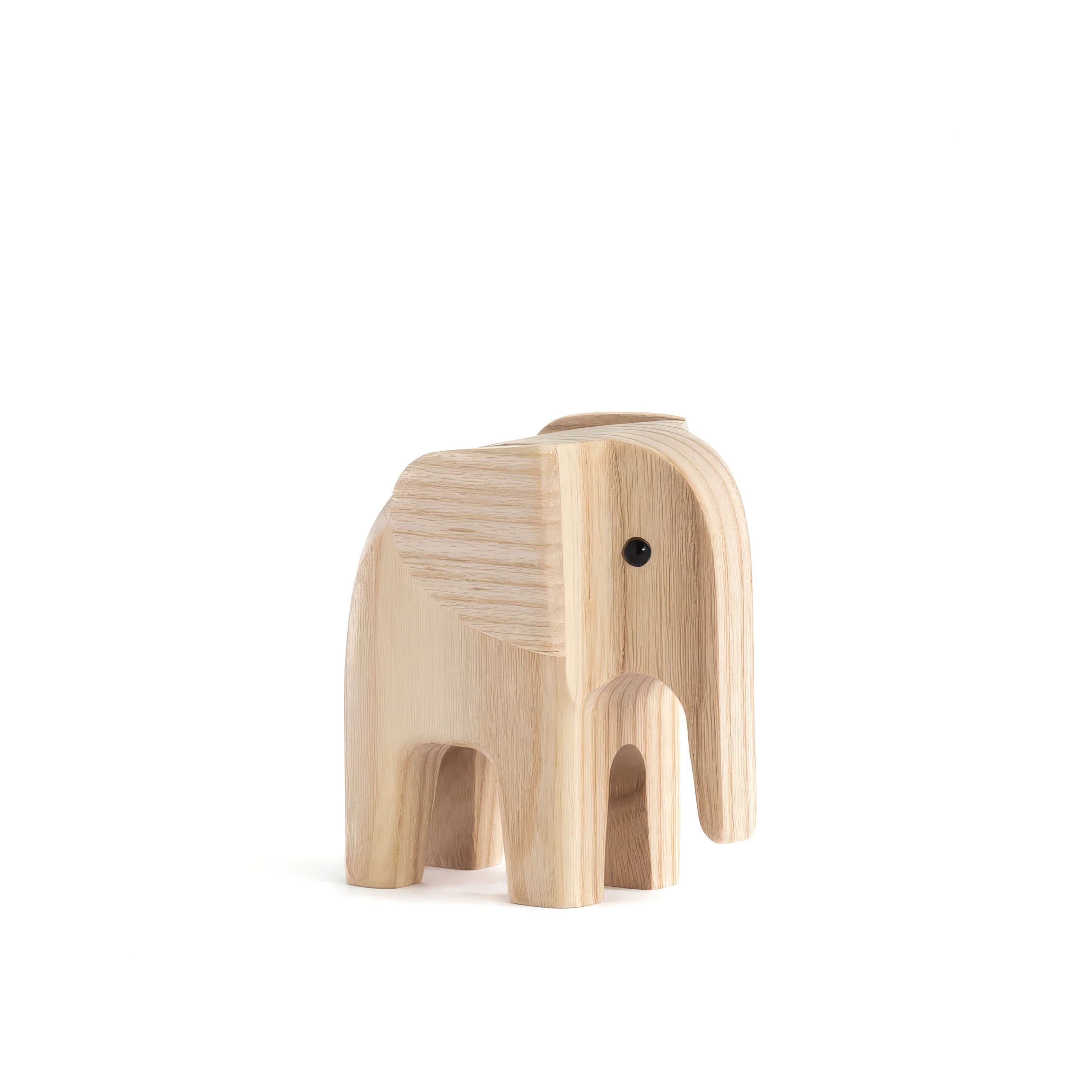 Baby Elephant Dekoration Natürliche Esche