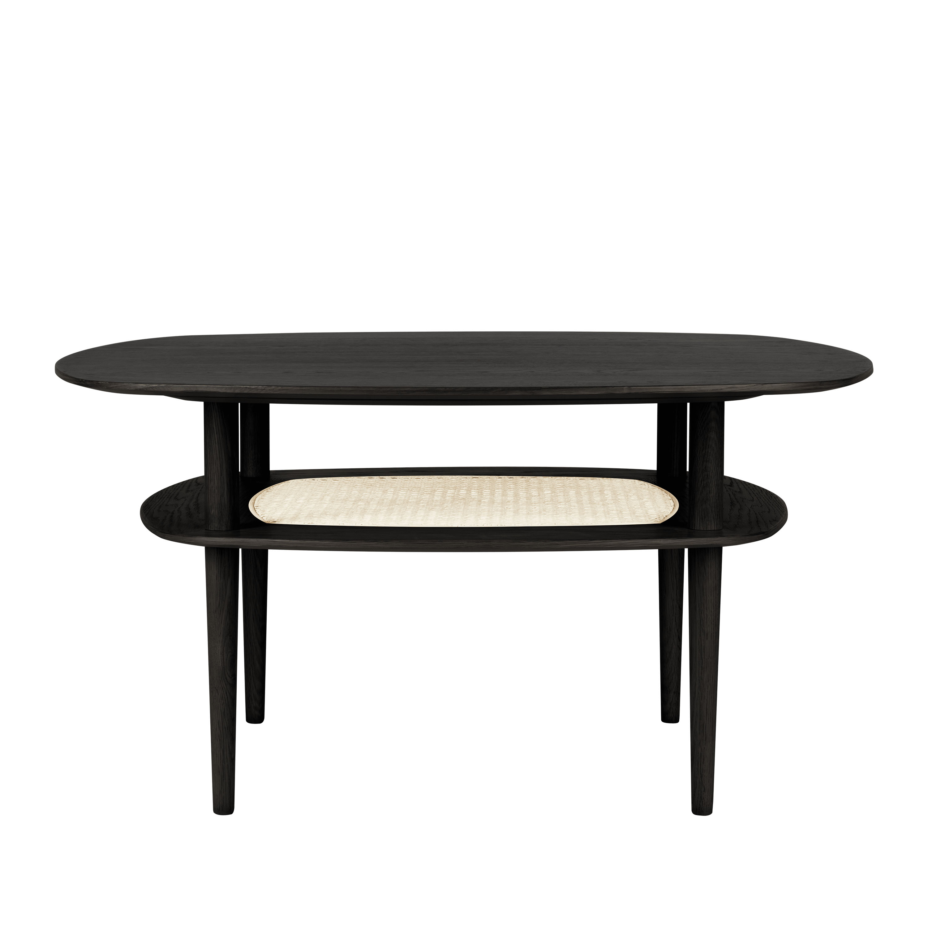 Together Soffbord Smooth Square Black Oak 100x100