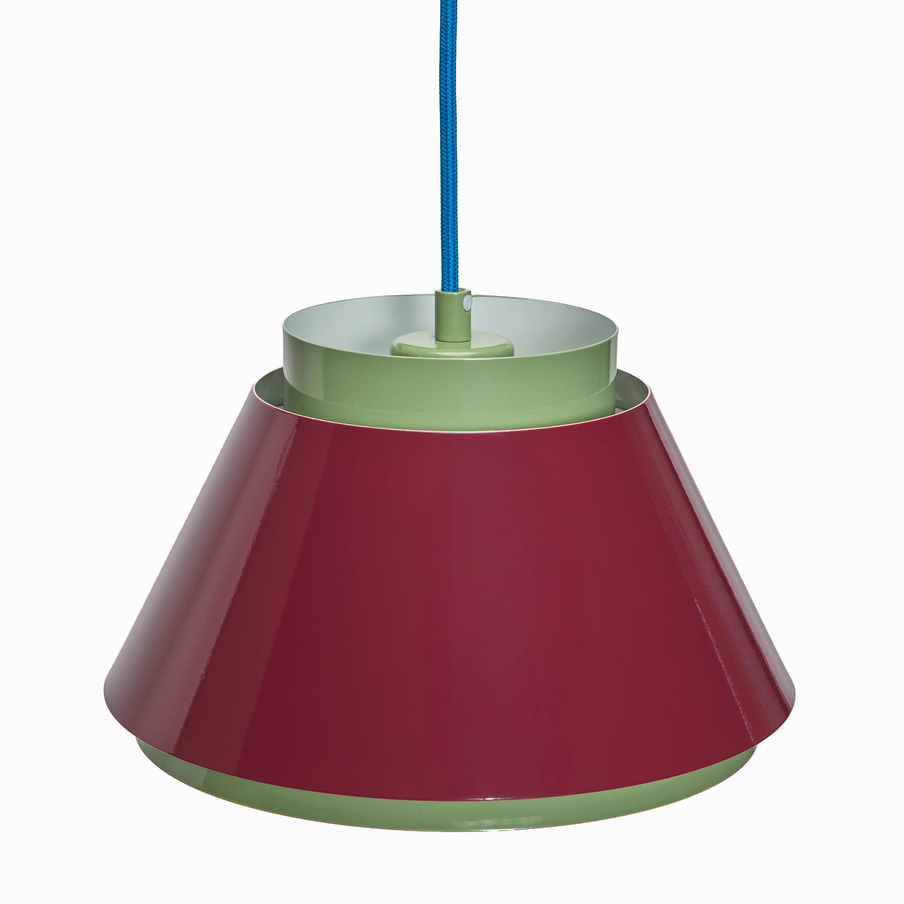 Hübsch Remi kattovalaisin vihreä punainen 15cm
