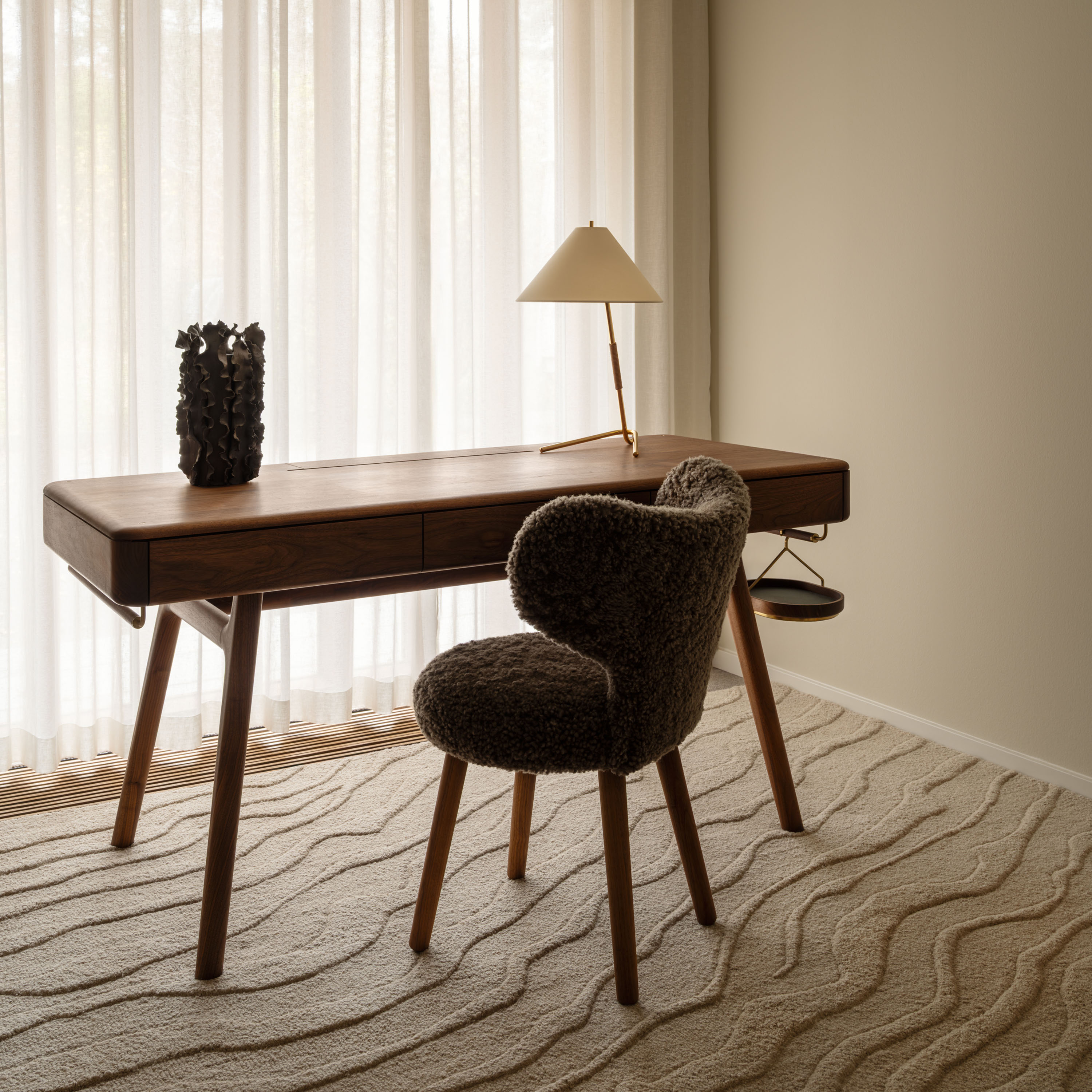 Tinted Duvell Ullteppe Lys Beige 250x350