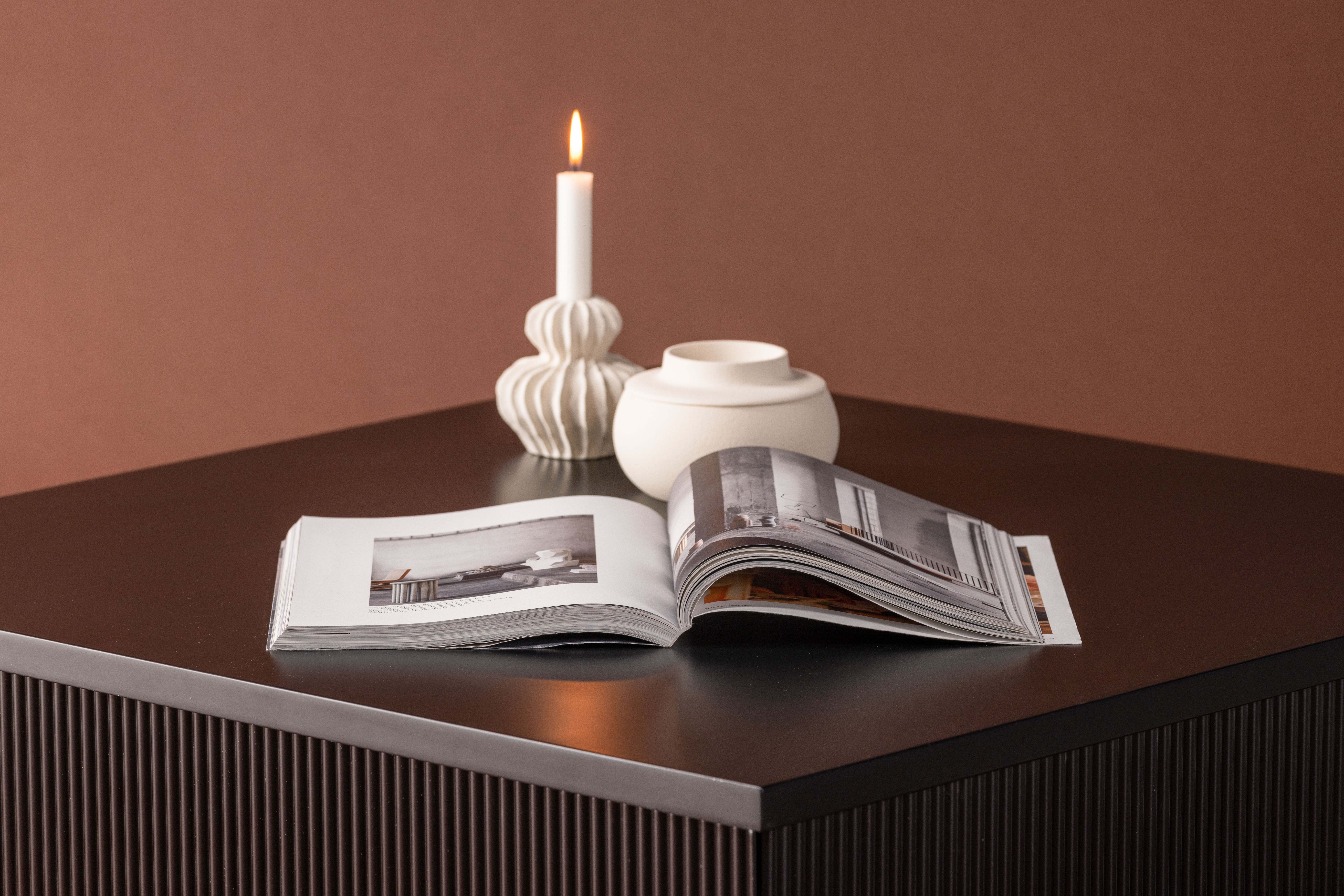 Venture Home Arda Soffbord Svart 90cm