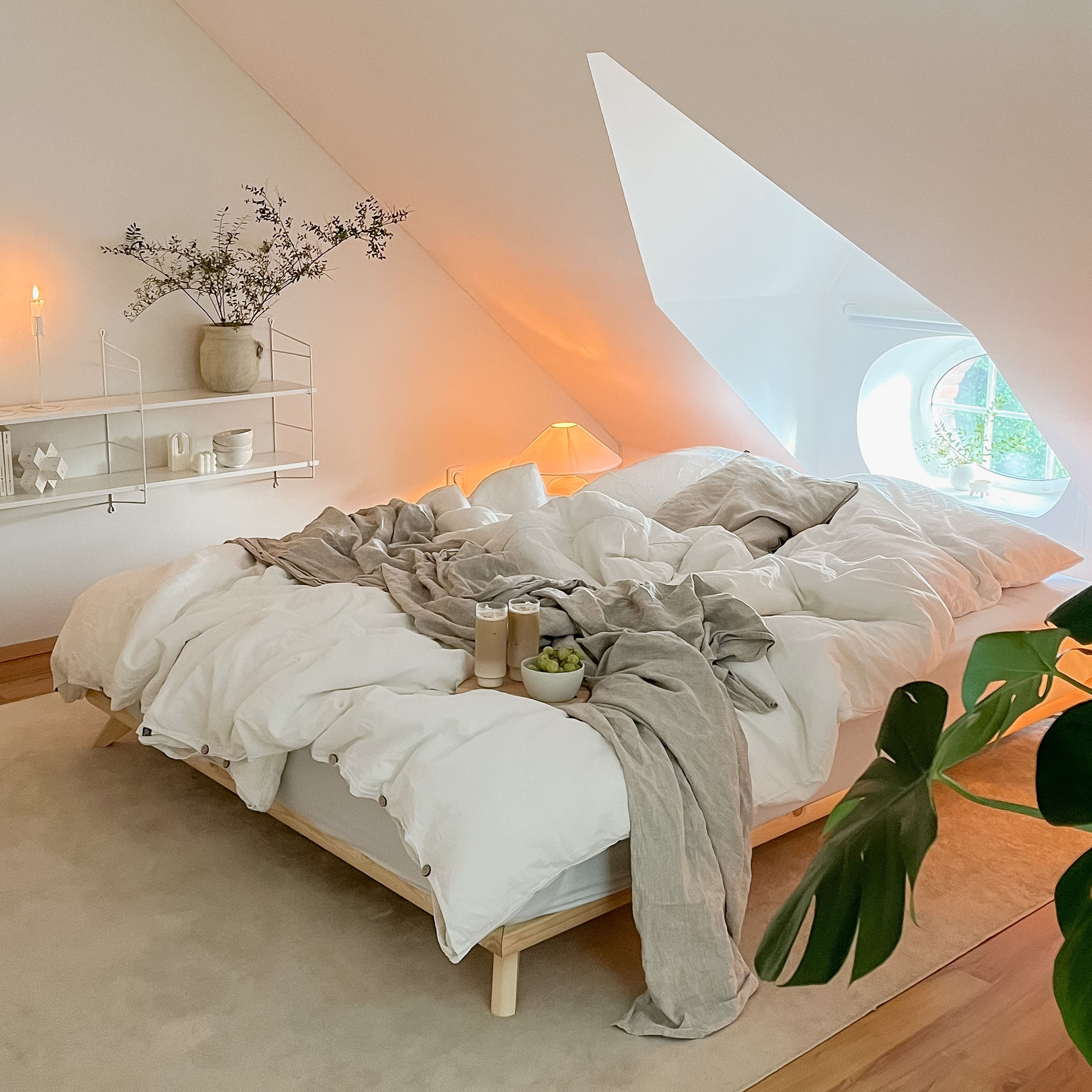 Karup Design Senza Sängram Natur 160cm