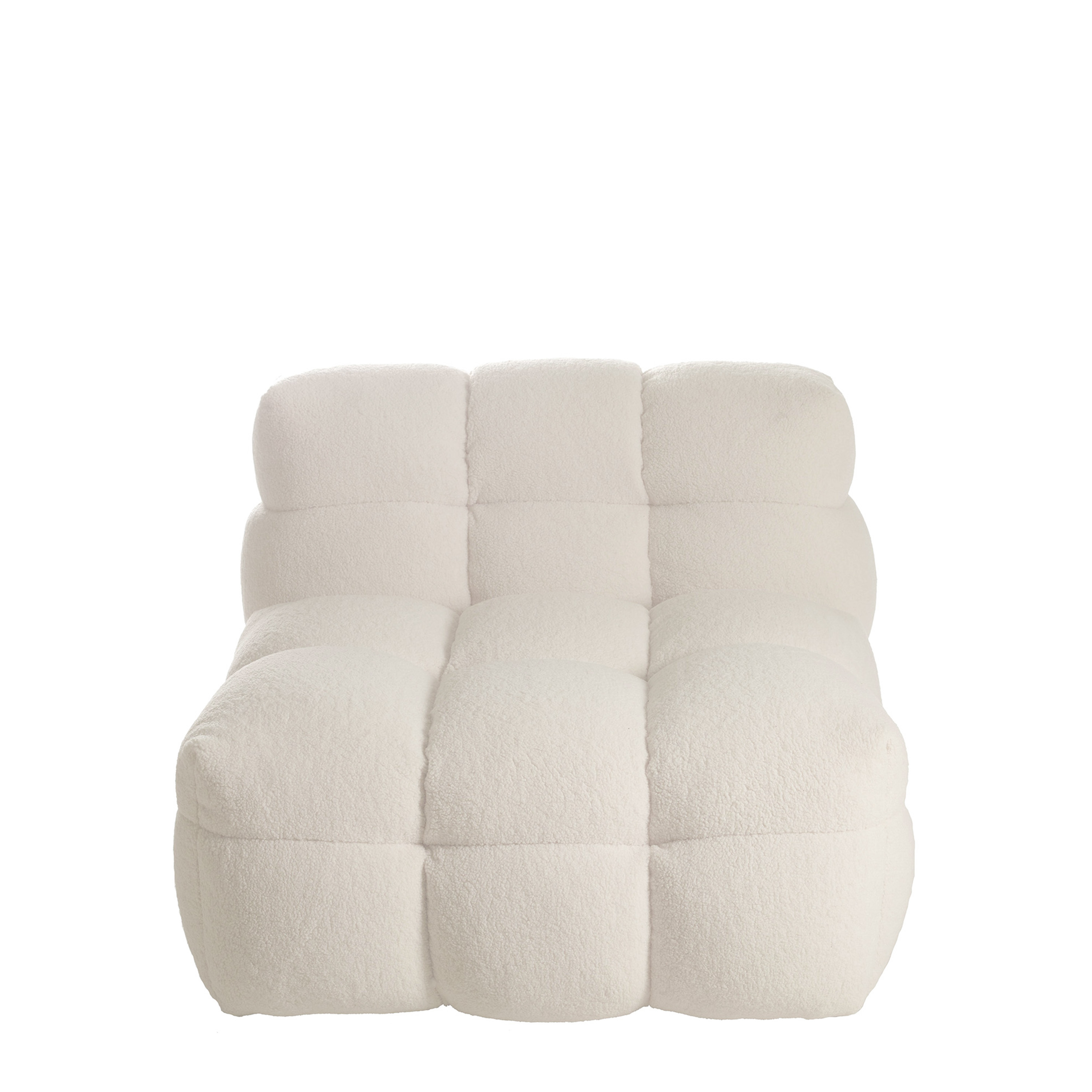 Billie Loungestol Creme Teddy 89cm
