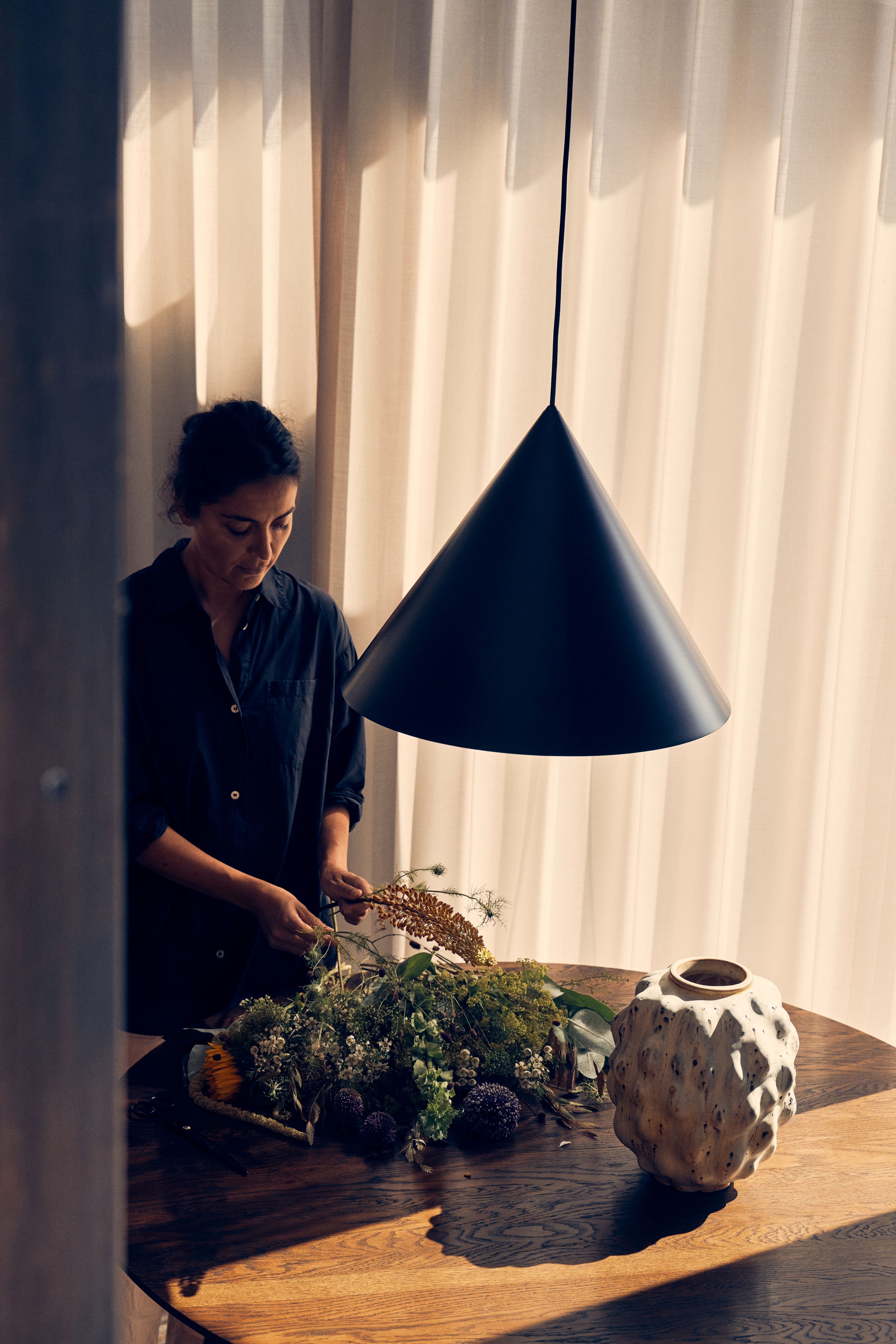 Frandsen Benjamin Riippuvalaisin Matta Musta Ø46 XL