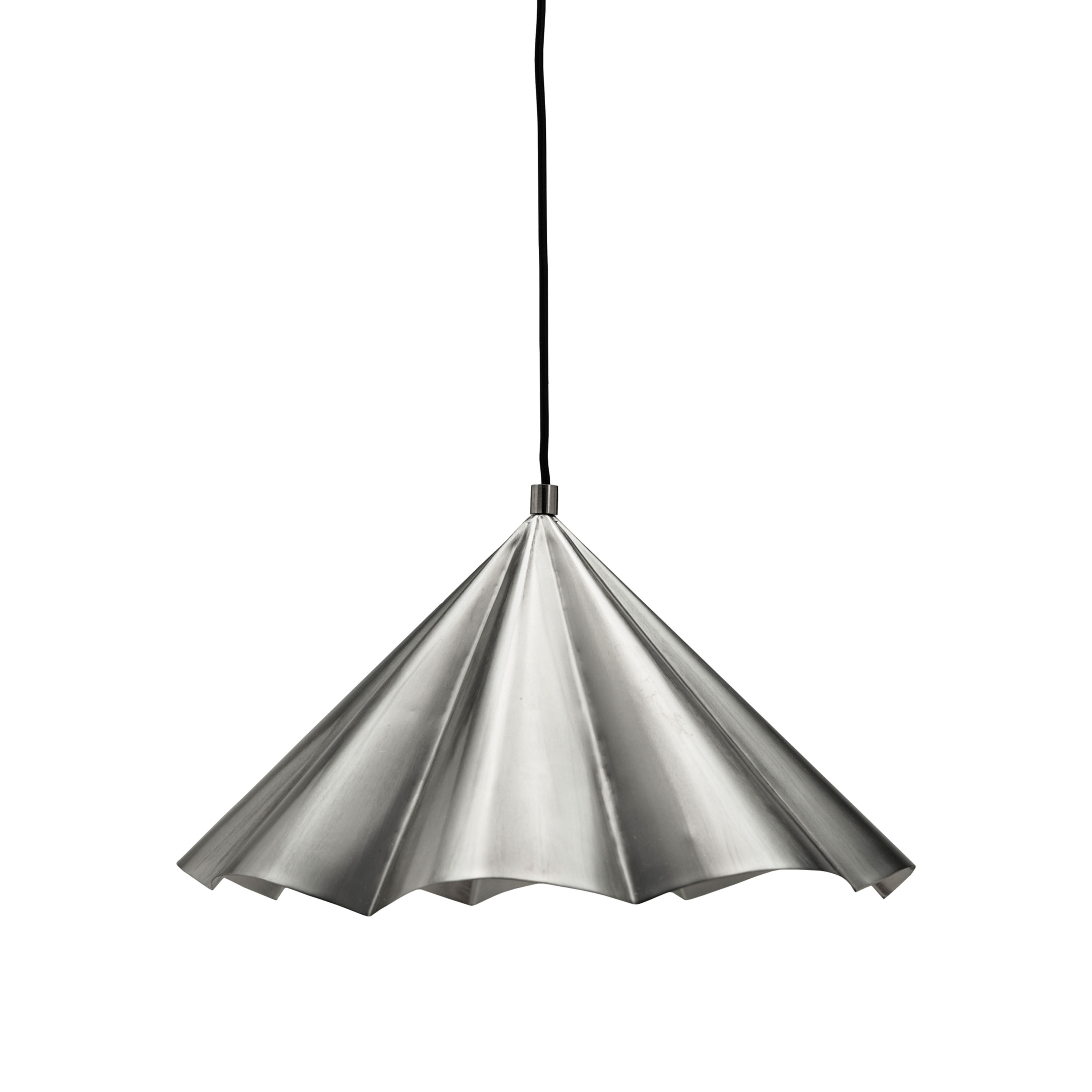 Flola Lampa Brushed Silver Finish Ø50