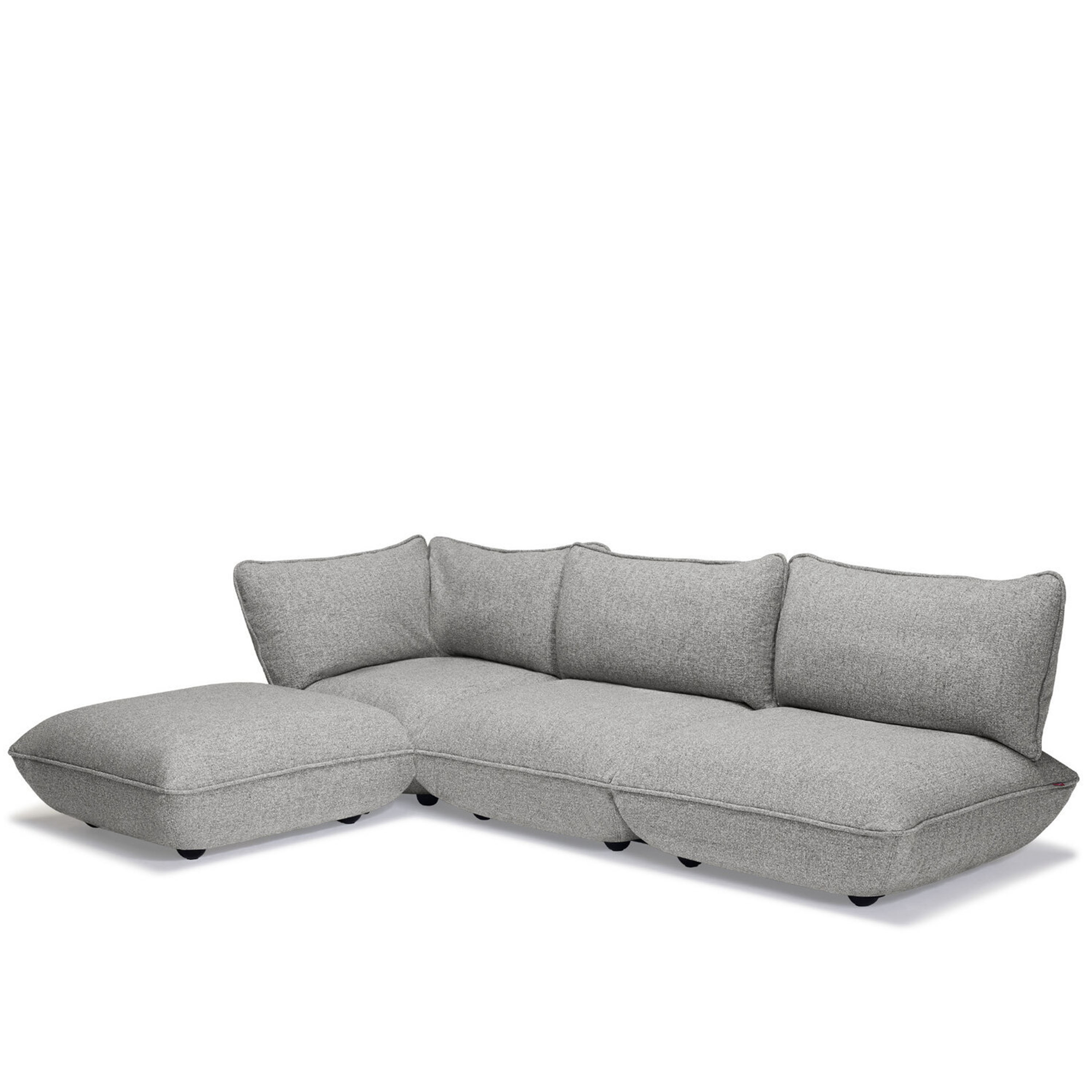 Fatboy Sumo Mingle Chaise sofa Grid Stone 301cm