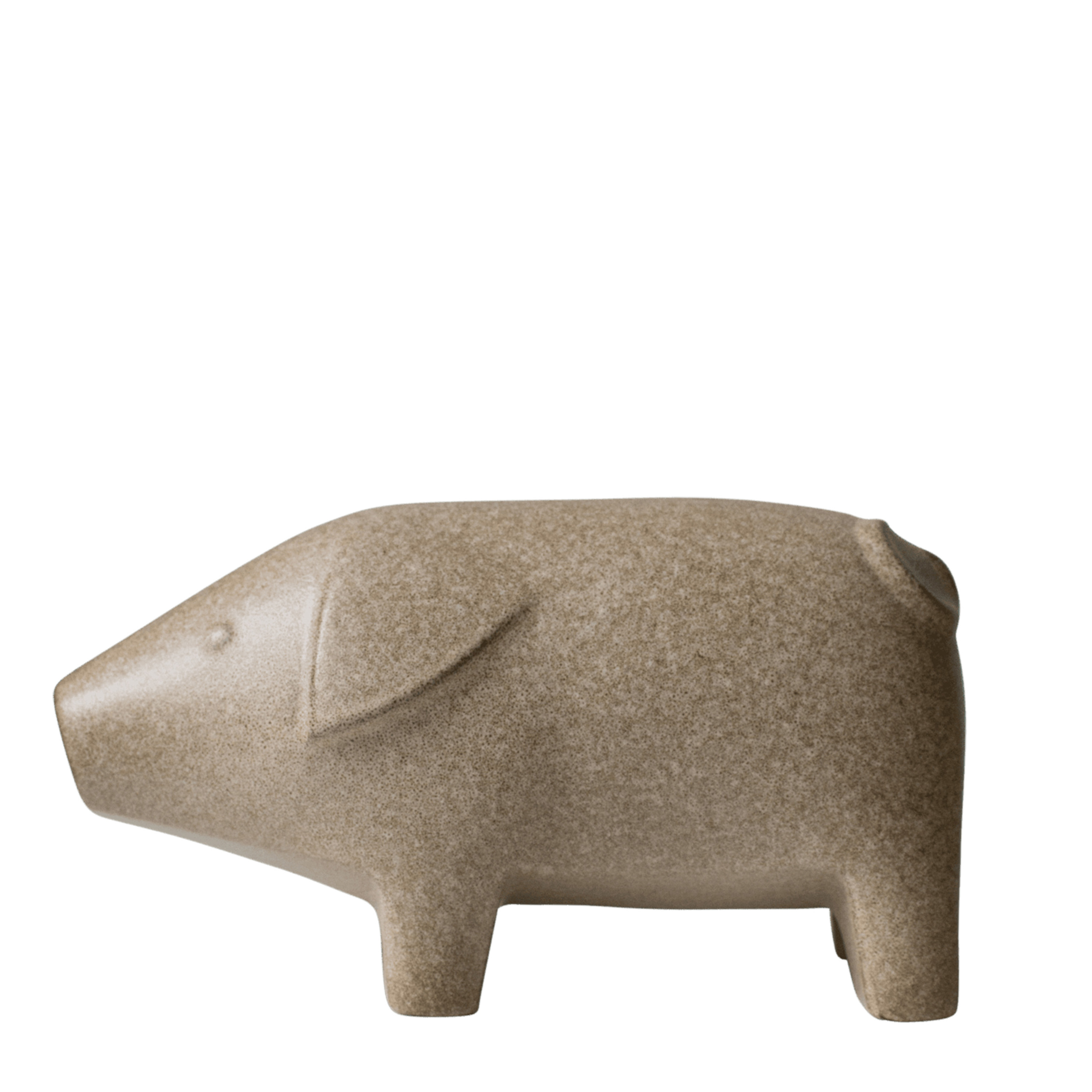 Swedish Pig Dekoration Beige 24x13